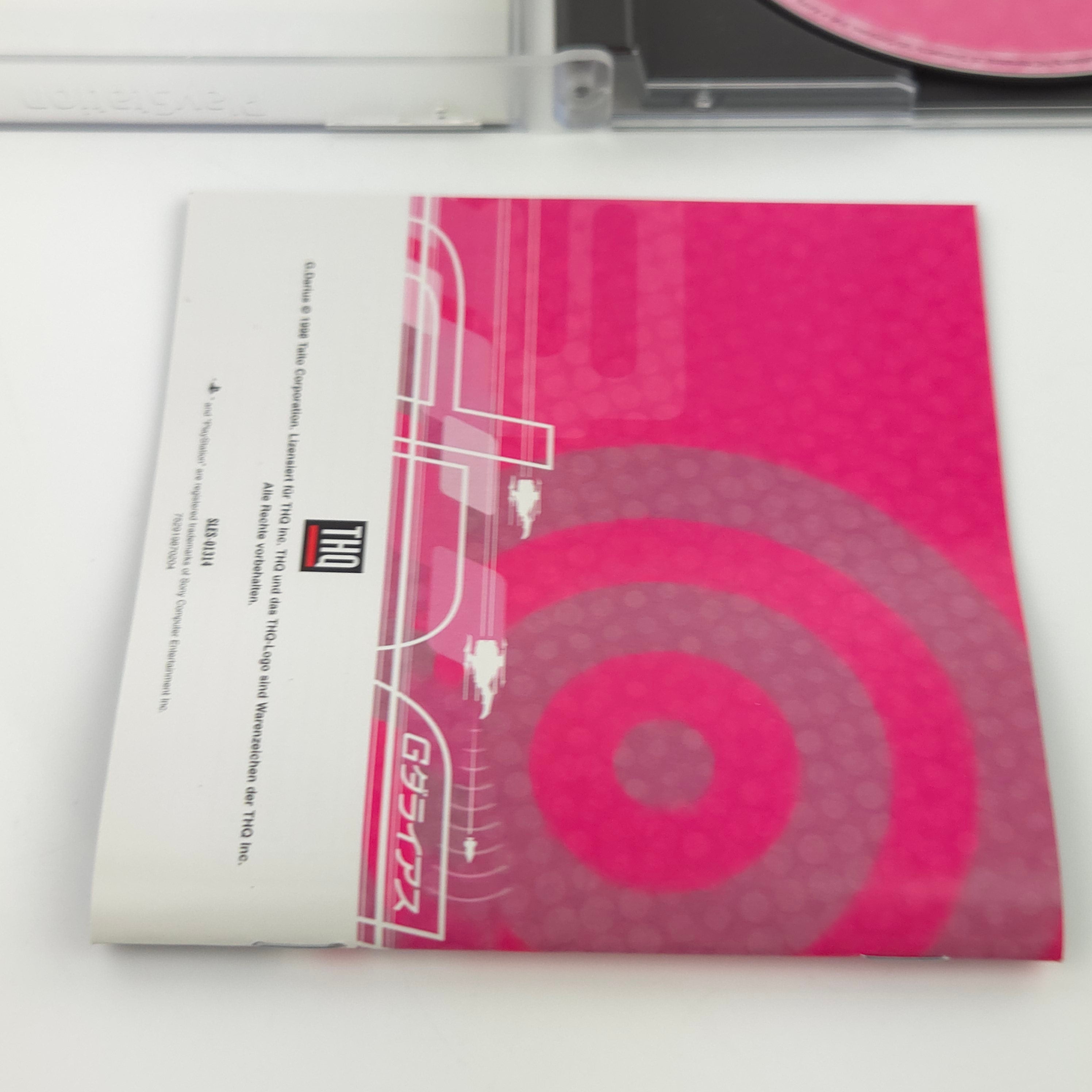 Playstation 1 Spiel – G Darius (PS1 PAL OVP Anleitung)