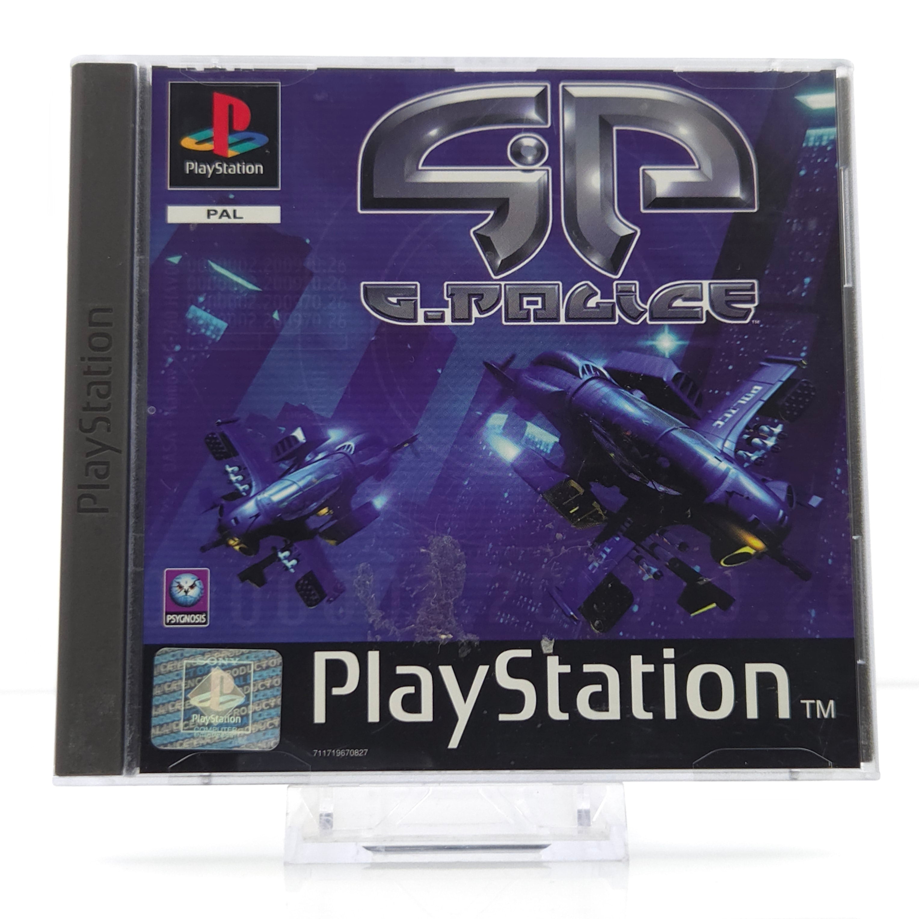 PlayStation 1 Spiel – G-Police (PS1 OVP PAL)