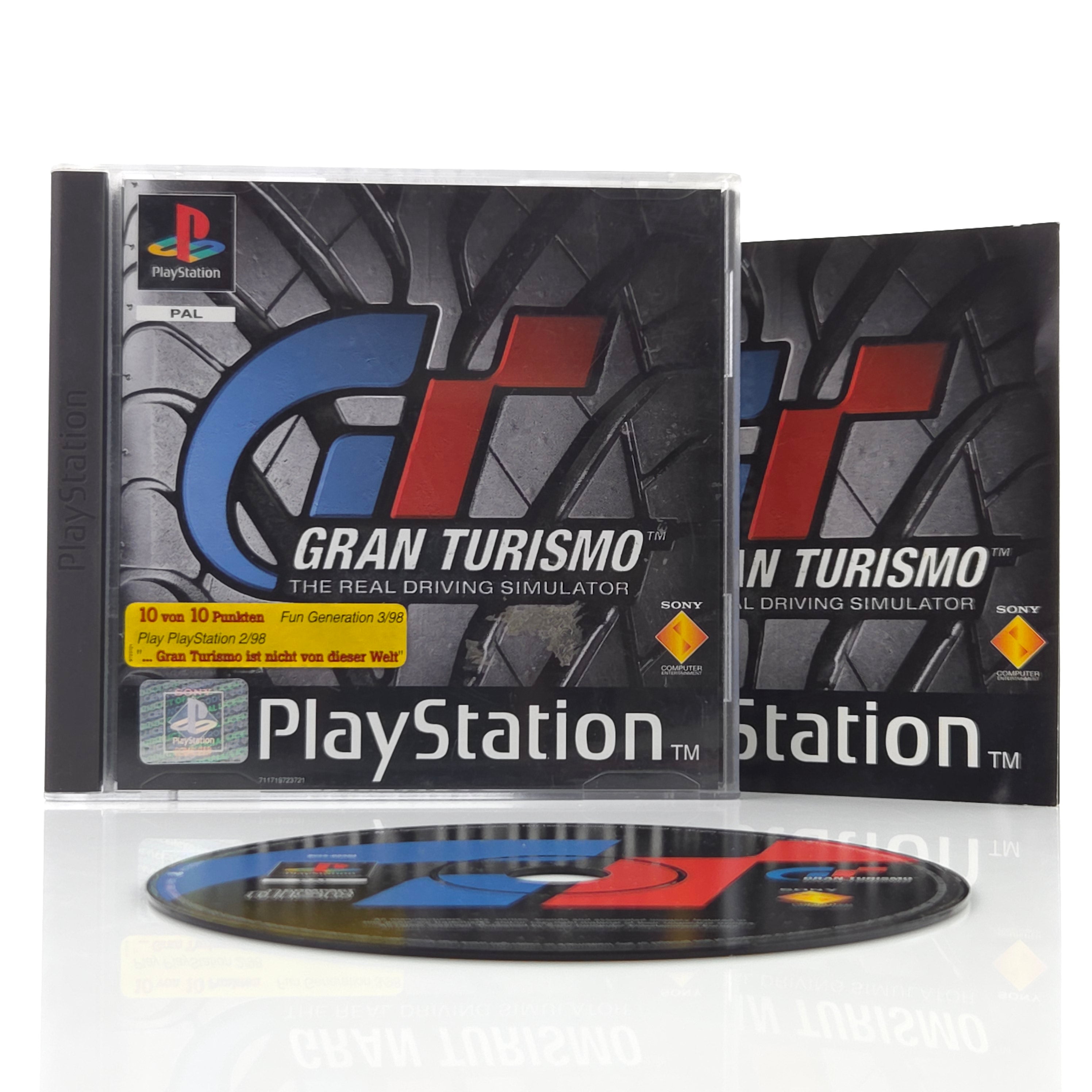 Playstation 1 Spiel Gran Turismo OVP PAL