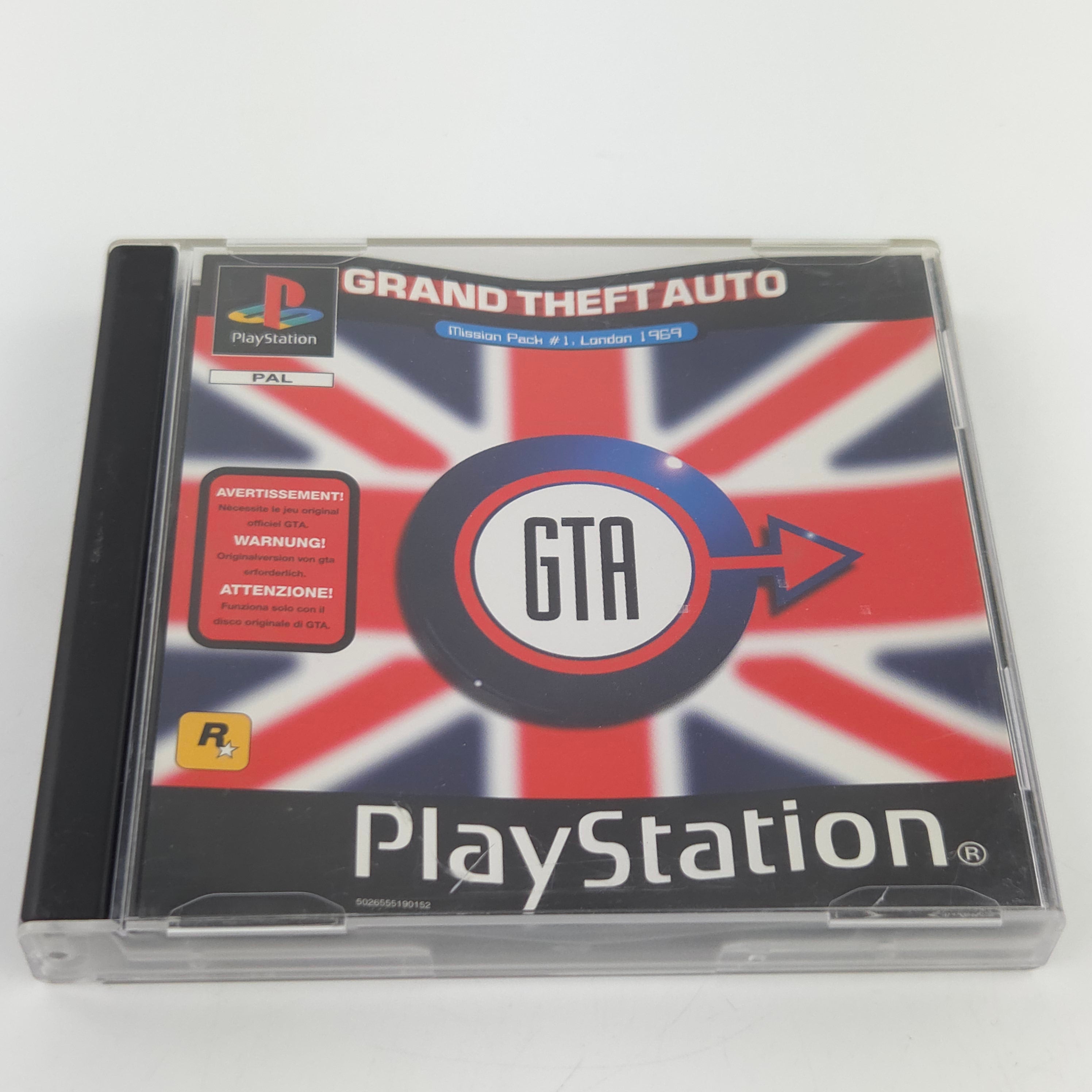Playstation Spiel GTA Grand Theft Auto London PS1 OVP PAL