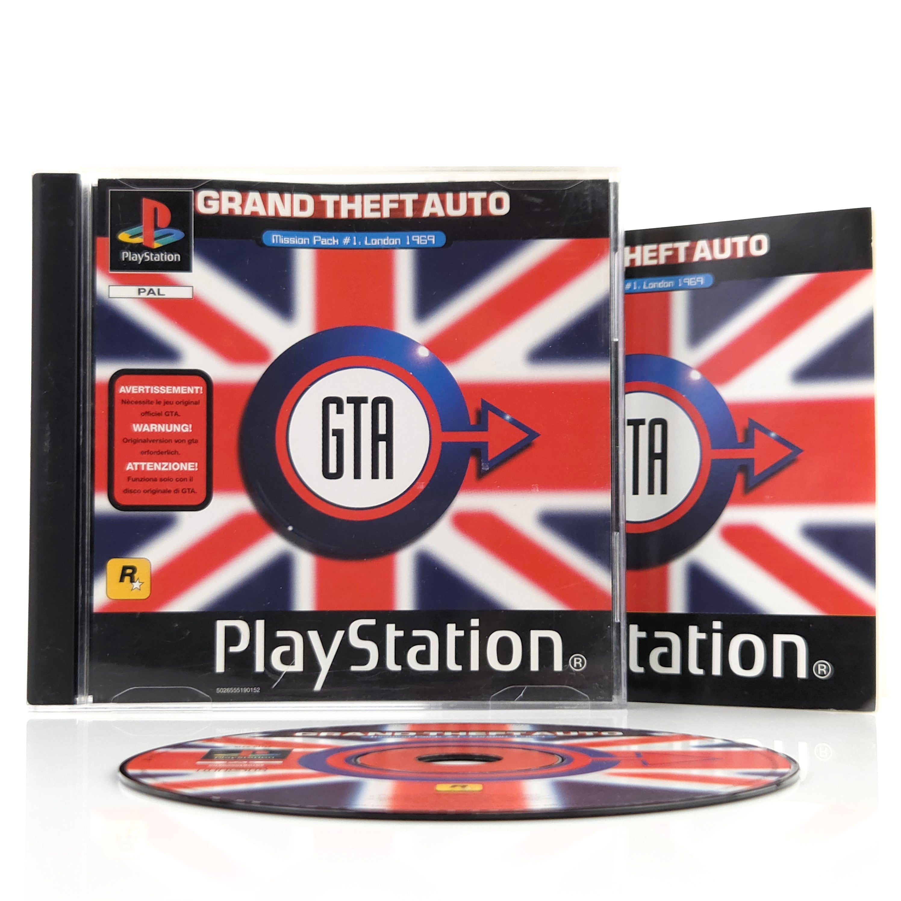 Playstation Spiel GTA Grand Theft Auto London PS1 OVP PAL