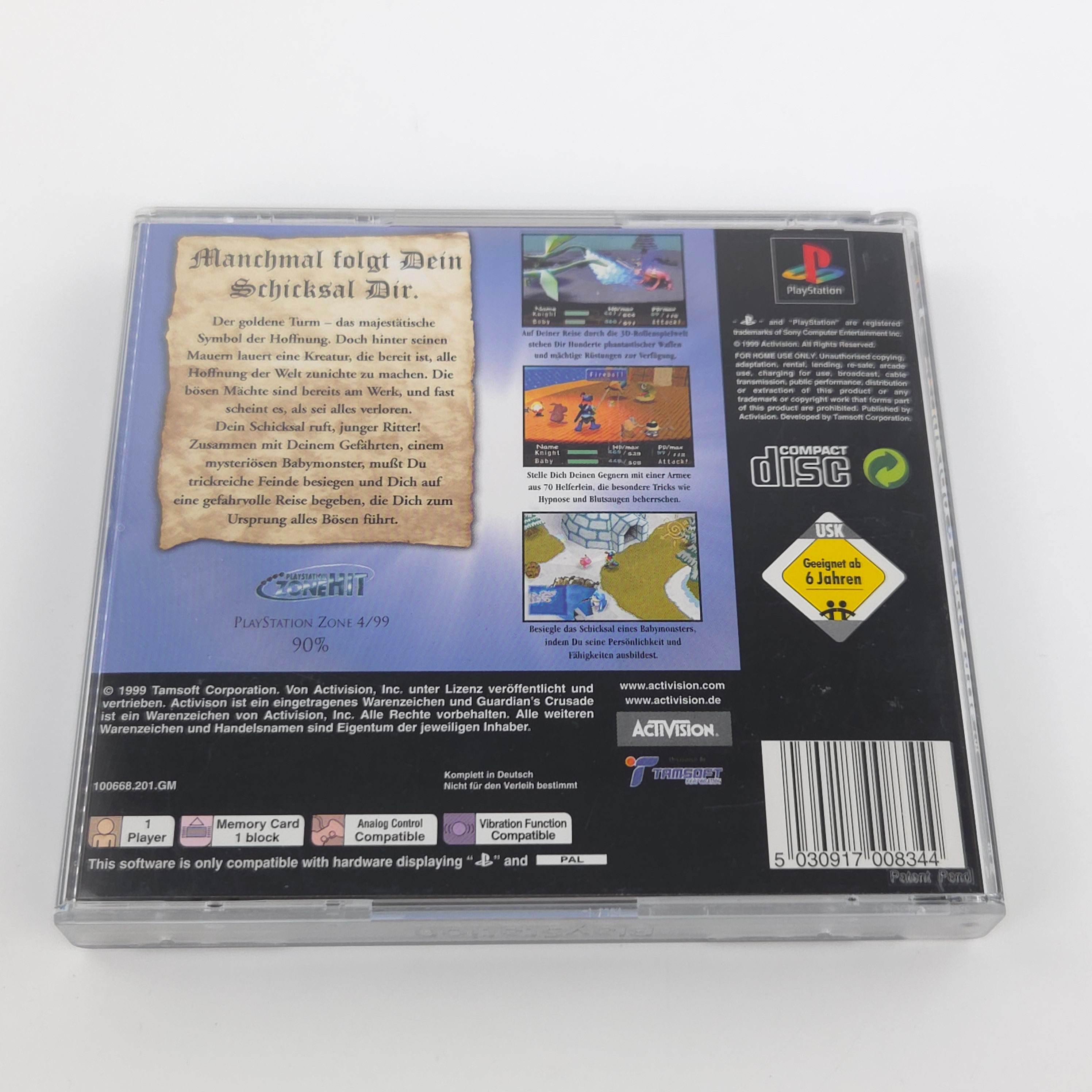 Playstation 1 Spiel – Guardians Crusade (PAL OVP)