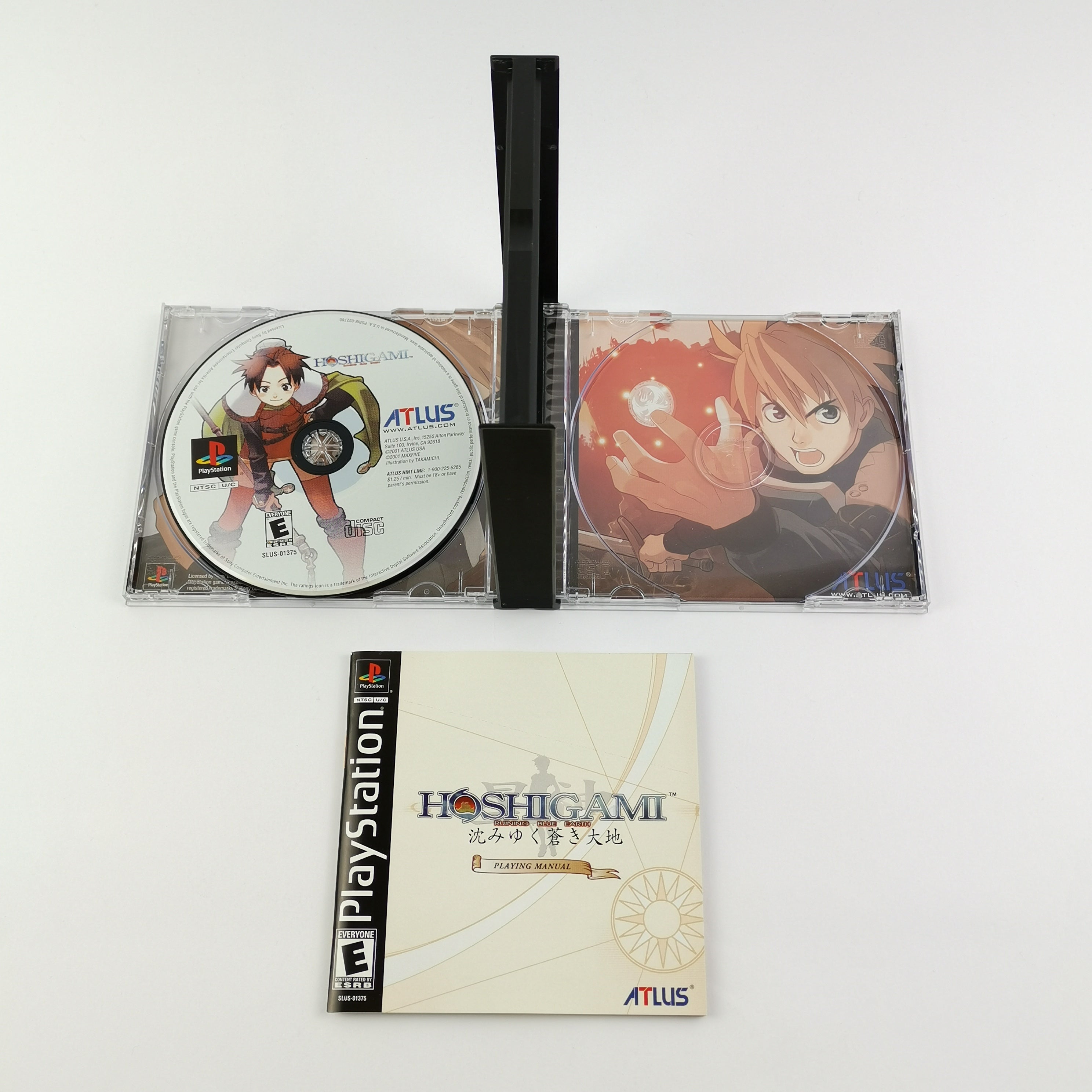 Playstation 1 Spiel – Hoshigami Ruining Blue Earth OVP USA