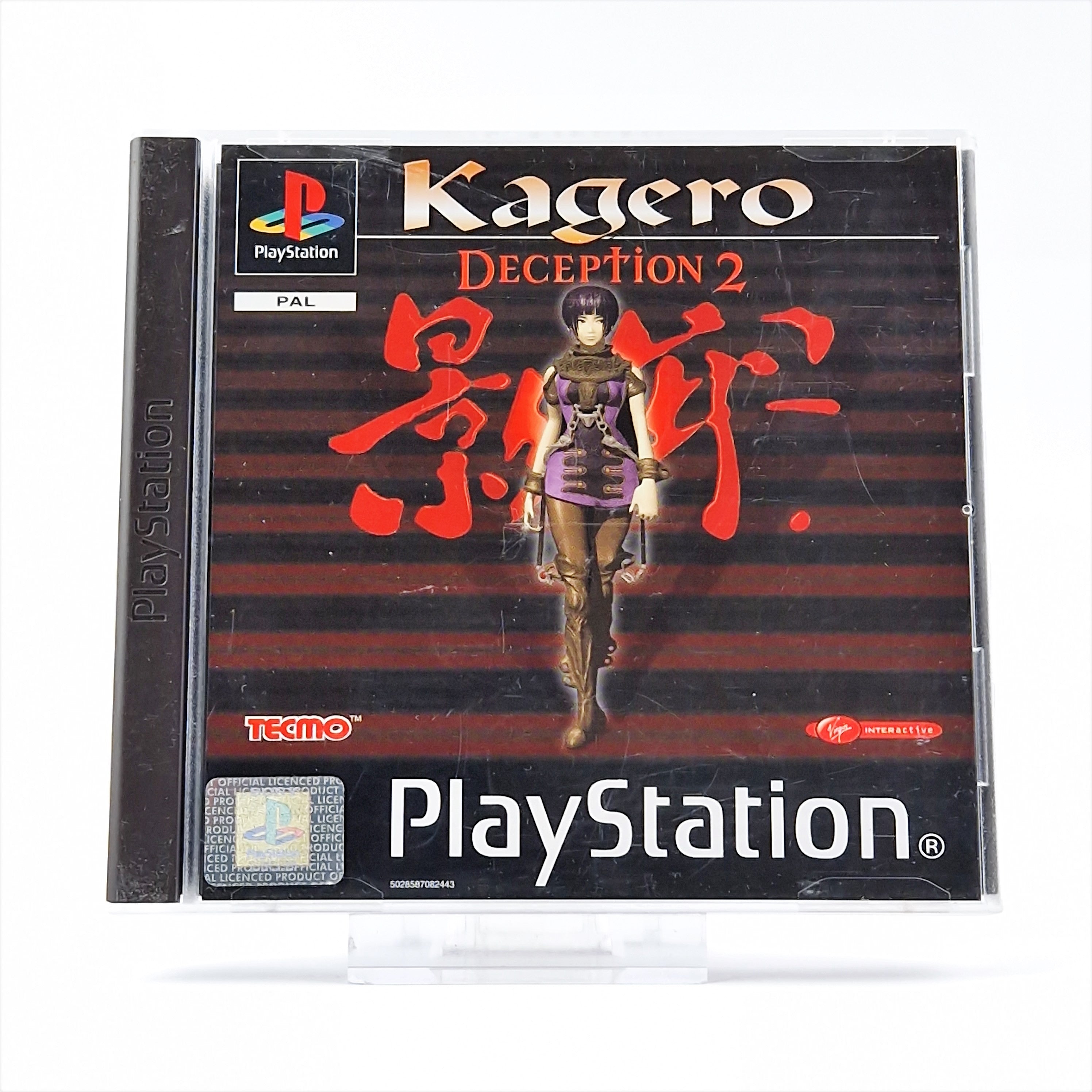 Playstation 1 Spiel – Kagero Deception 2 OVP PAL PS1