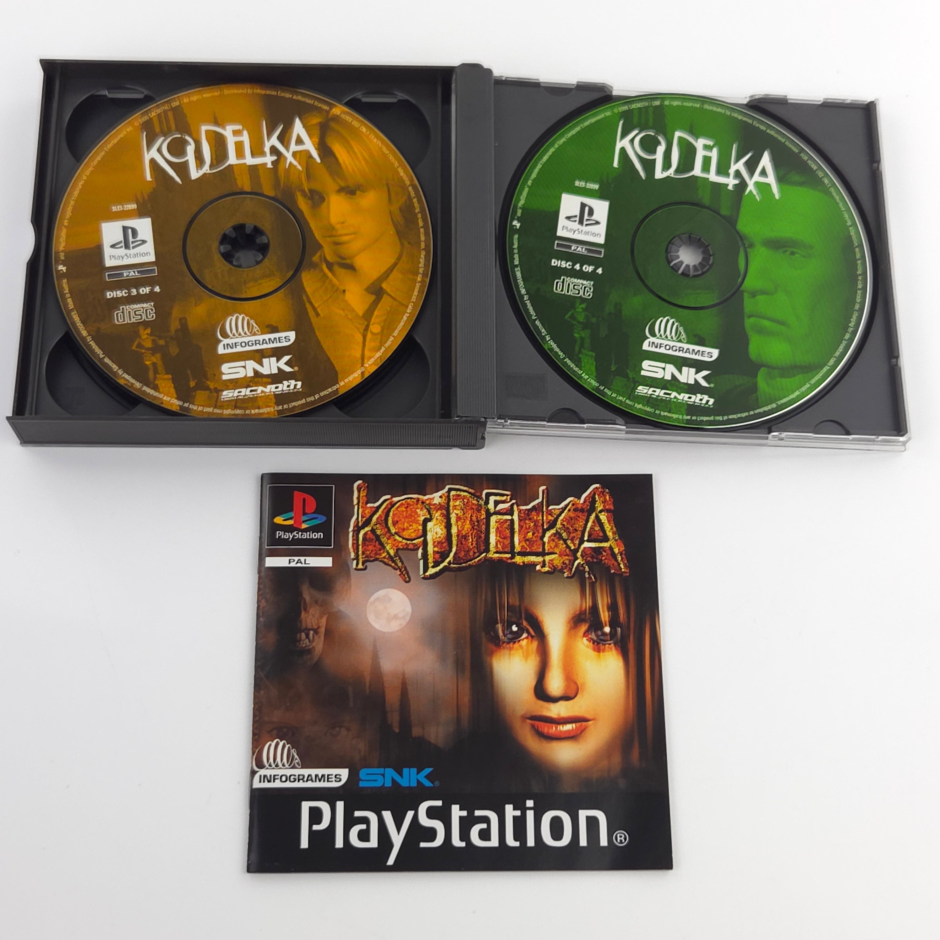 Playstation 1 Spiel – Koudelka OVP PAL 4CDs