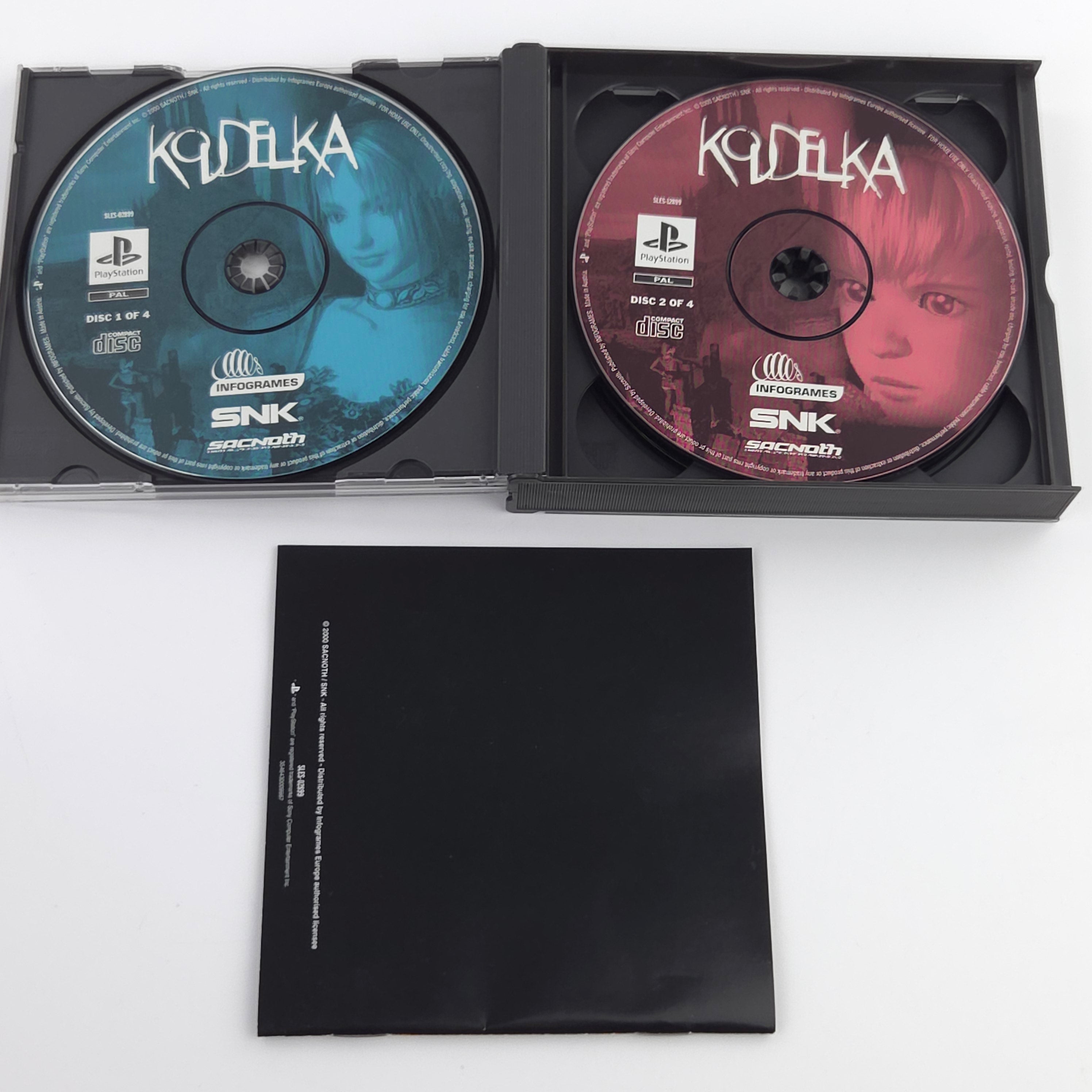 Playstation 1 Spiel – Koudelka OVP PAL 4CDs