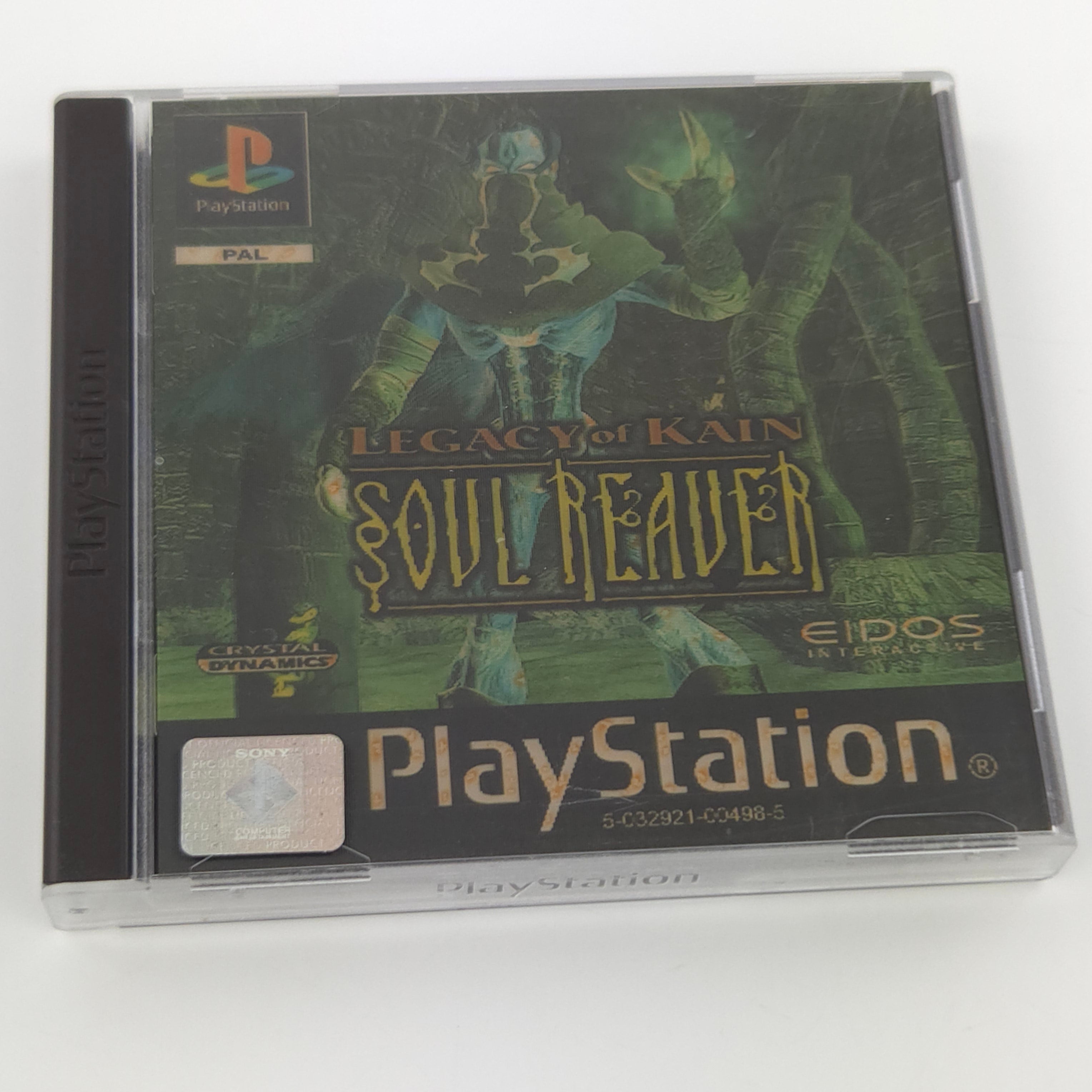 PlayStation 1 Spiel – Legacy of Kain Soul Reaver (OVP PAL)
