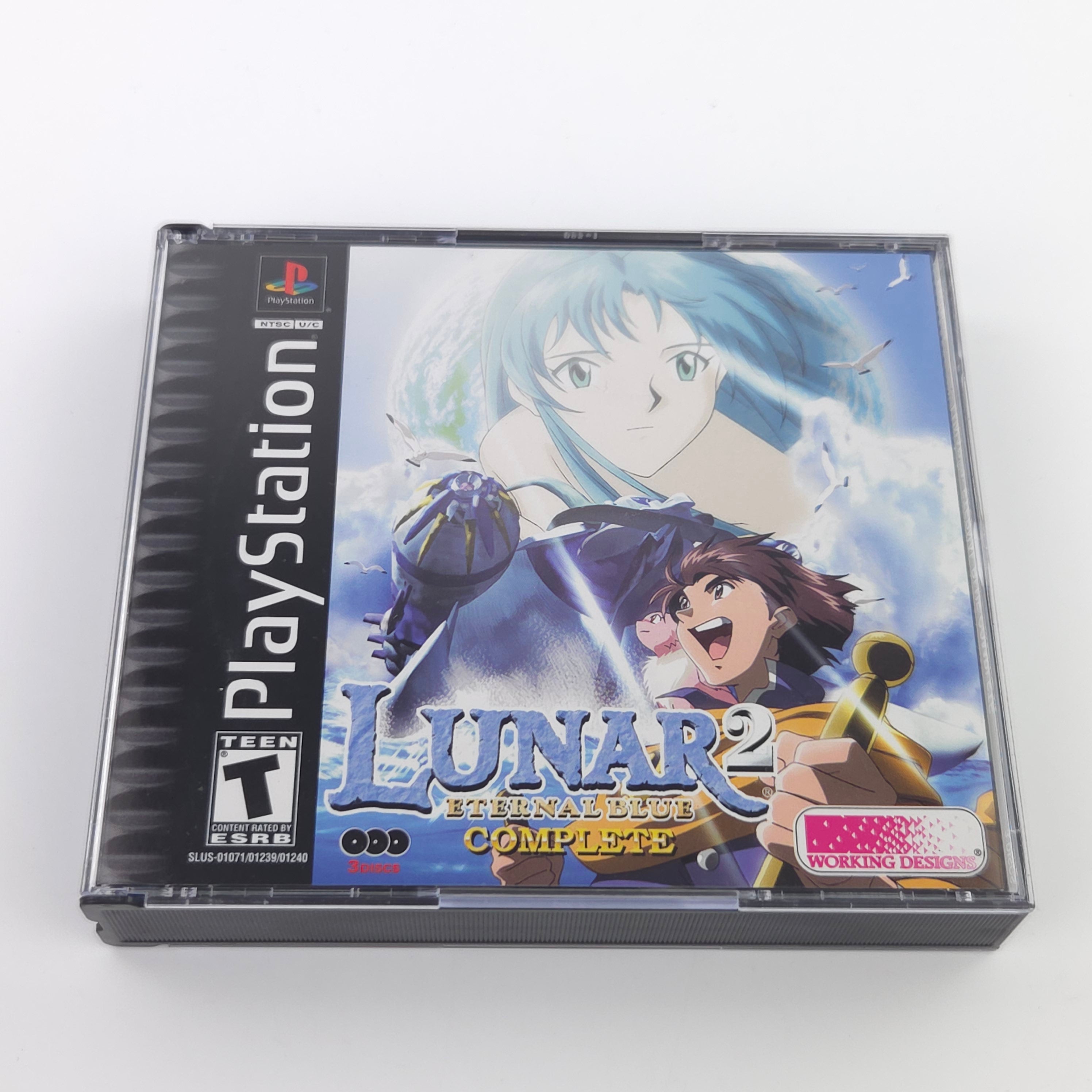 Playstation 1 Spiel – Lunar 2 Eternal Blue Complete OVP