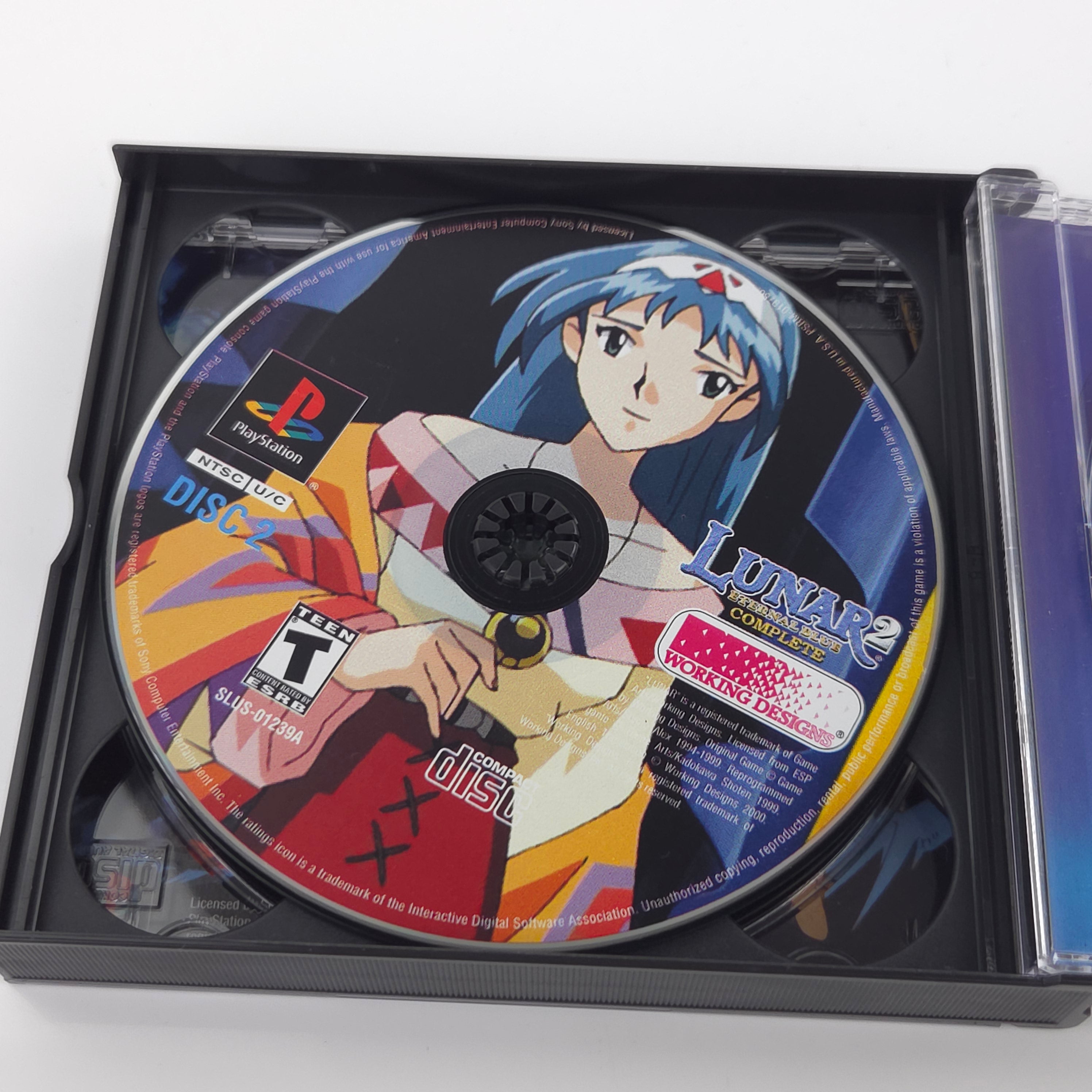 Playstation 1 Spiel – Lunar 2 Eternal Blue Complete OVP