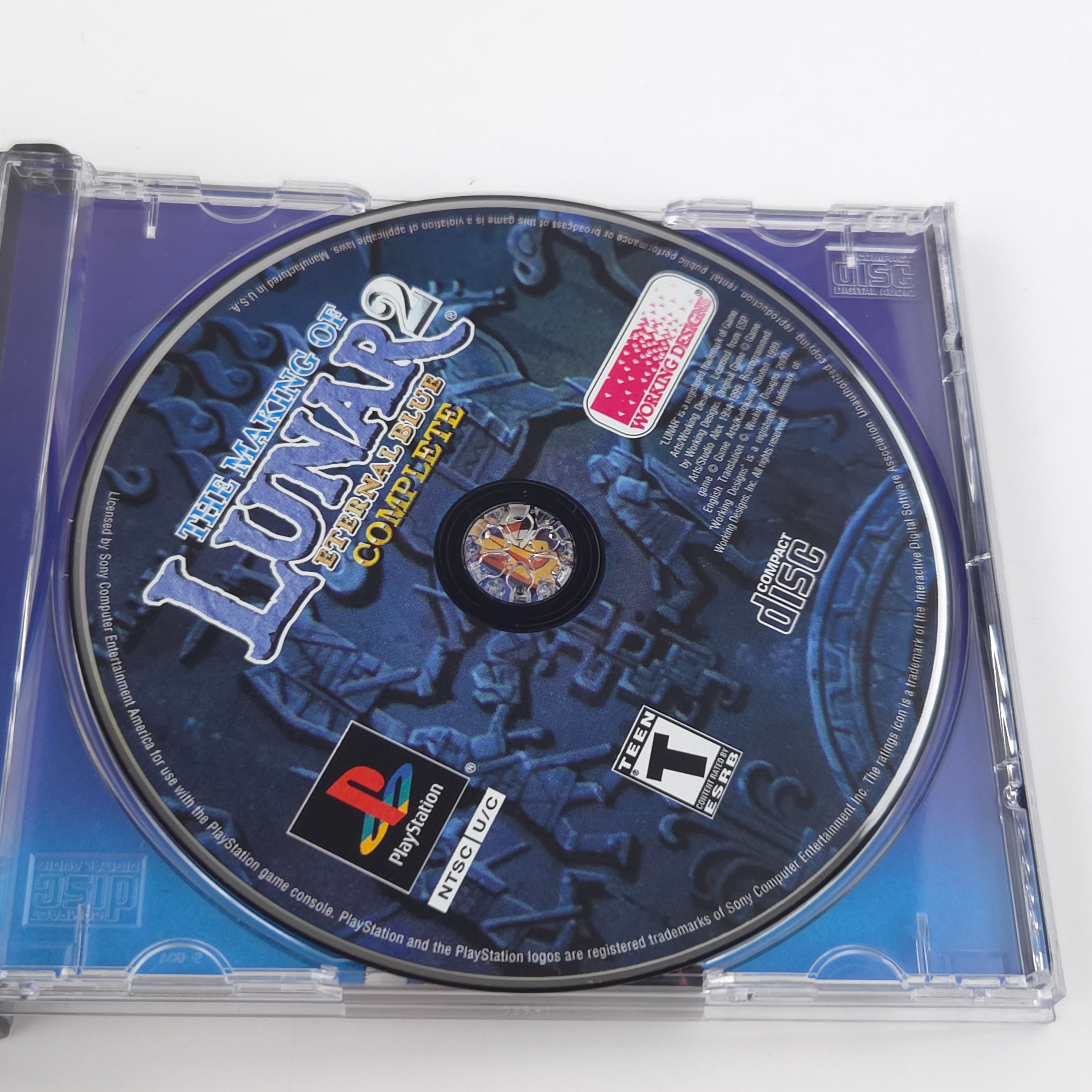 Playstation 1 Spiel – Lunar 2 Eternal Blue Complete OVP