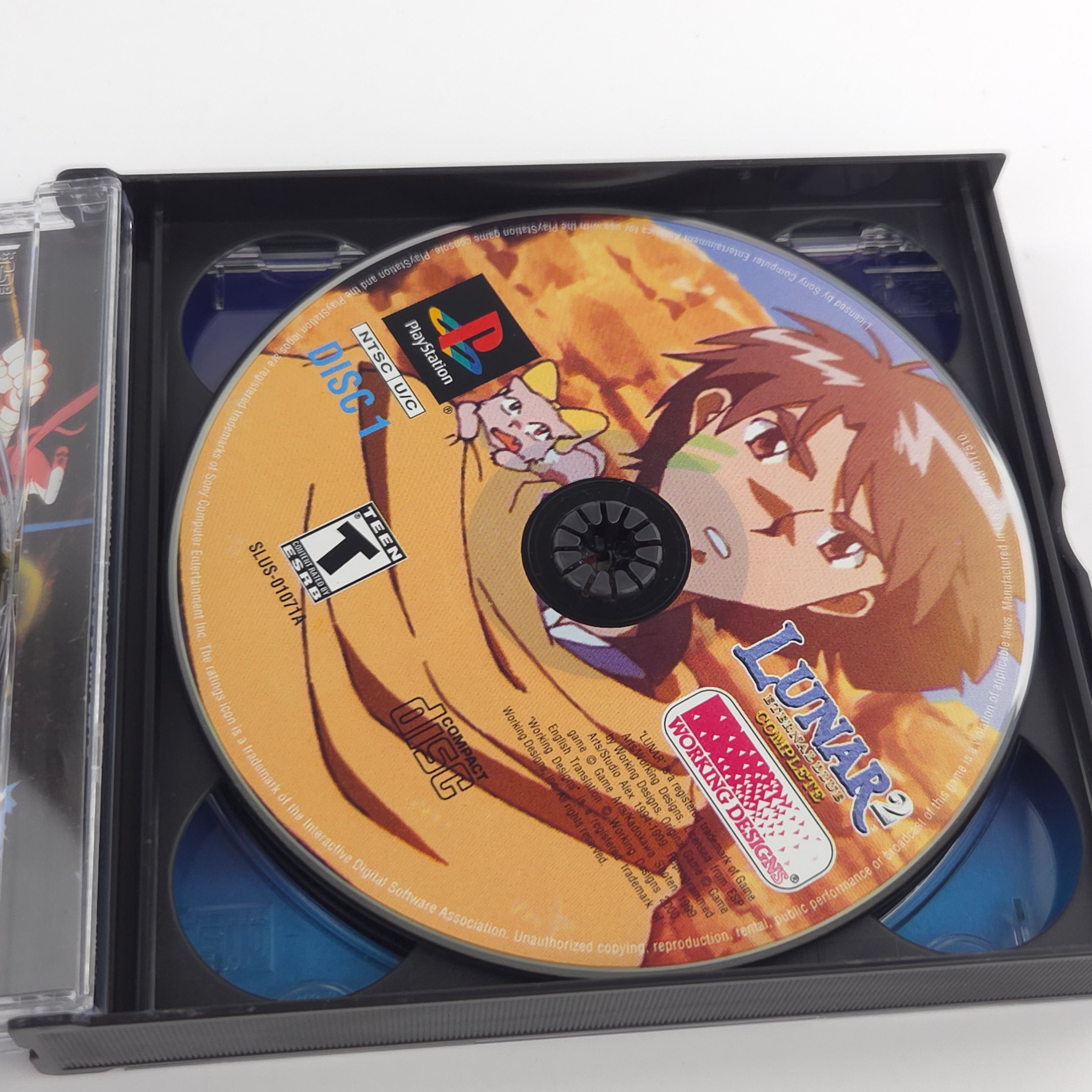 Playstation 1 Spiel – Lunar 2 Eternal Blue Complete OVP