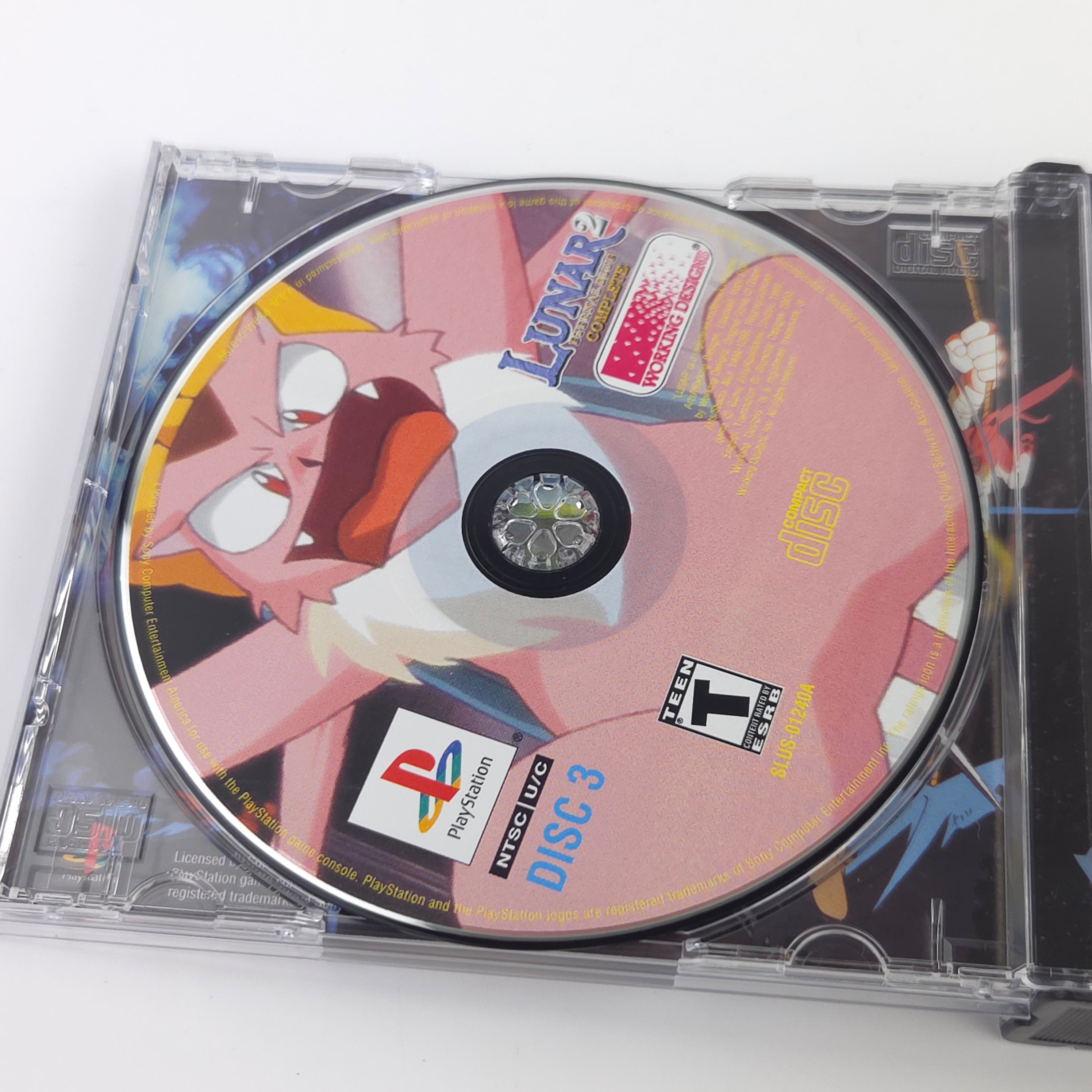 Playstation 1 Spiel – Lunar 2 Eternal Blue Complete OVP