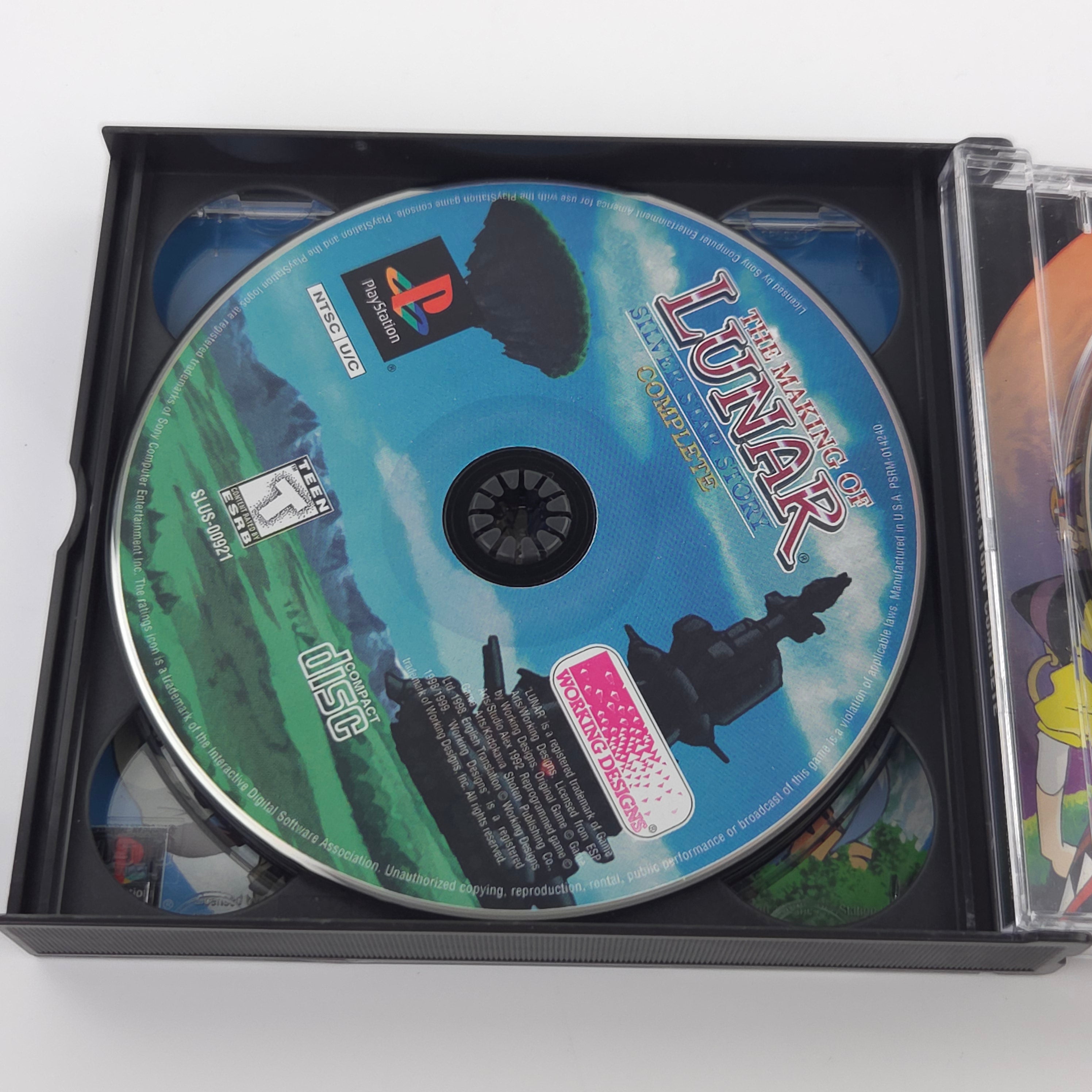 Playstation 1 Spiel – Lunar Silver Star Story Complete OVP