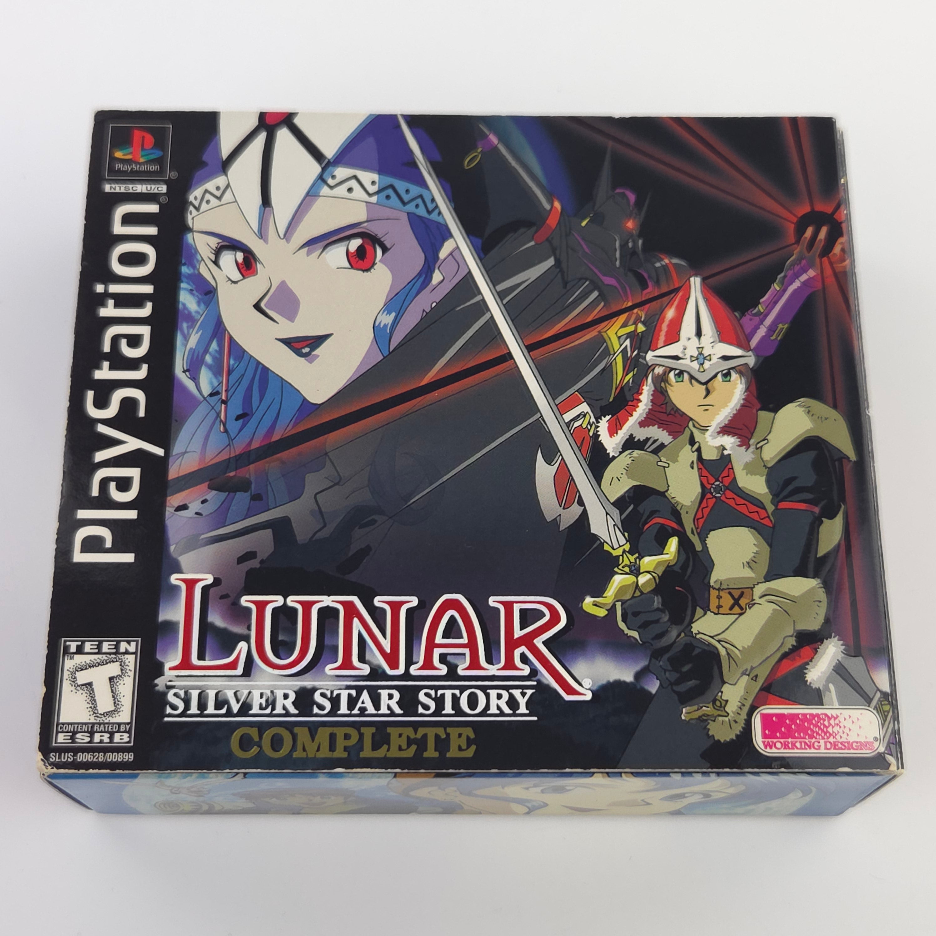 Playstation 1 Spiel – Lunar Silver Star Story Complete OVP