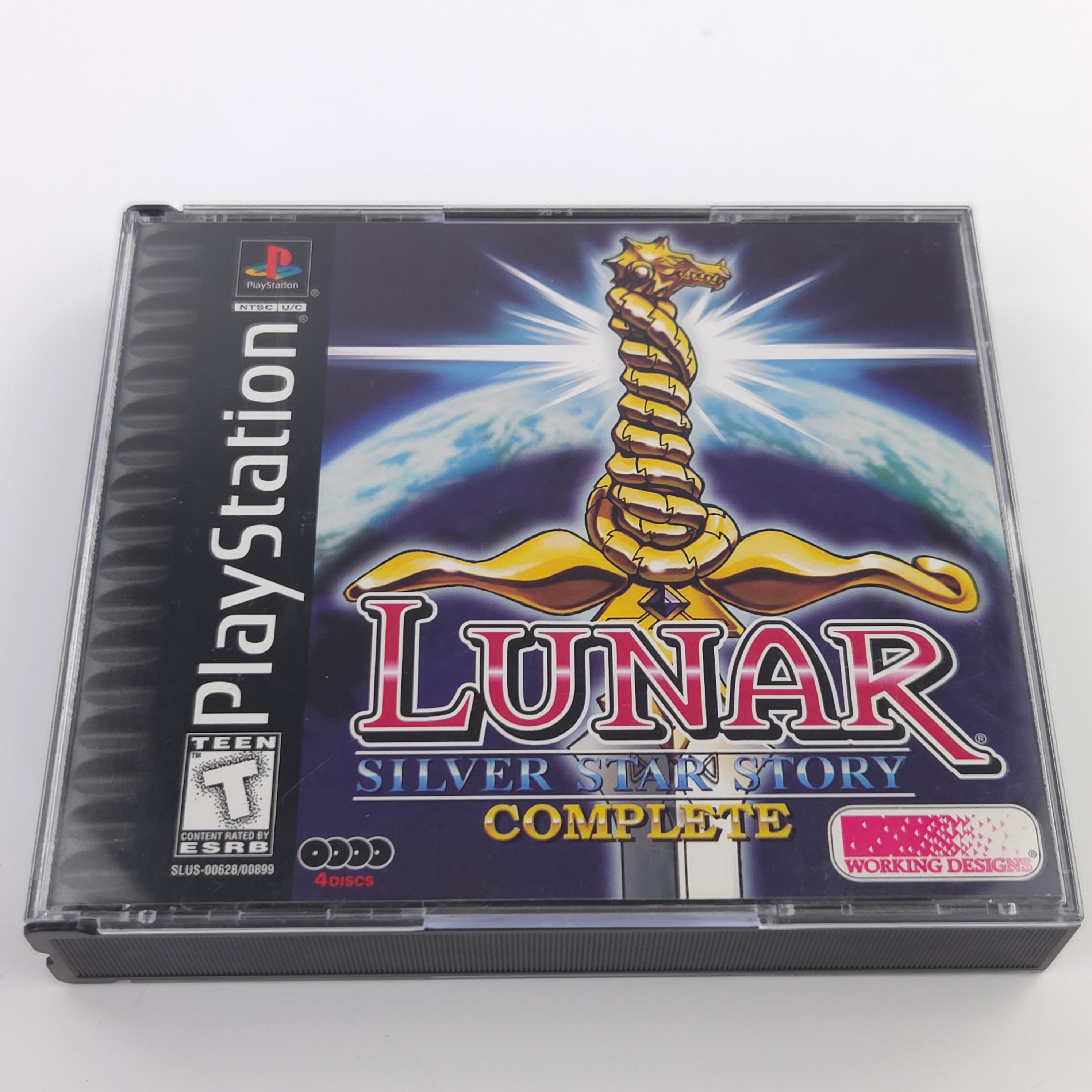 Playstation 1 Spiel – Lunar Silver Star Story Complete OVP