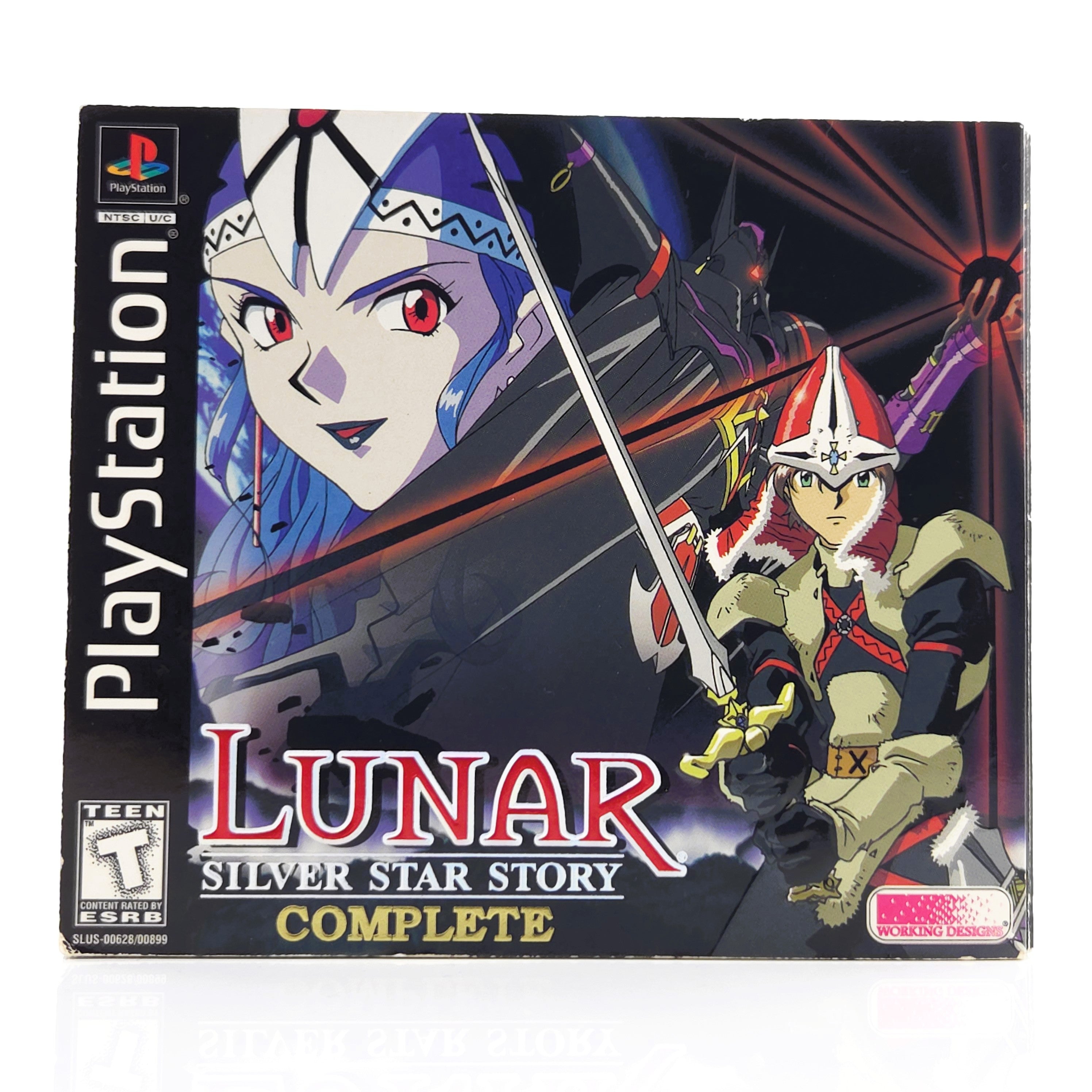 Playstation 1 Spiel – Lunar Silver Star Story Complete OVP