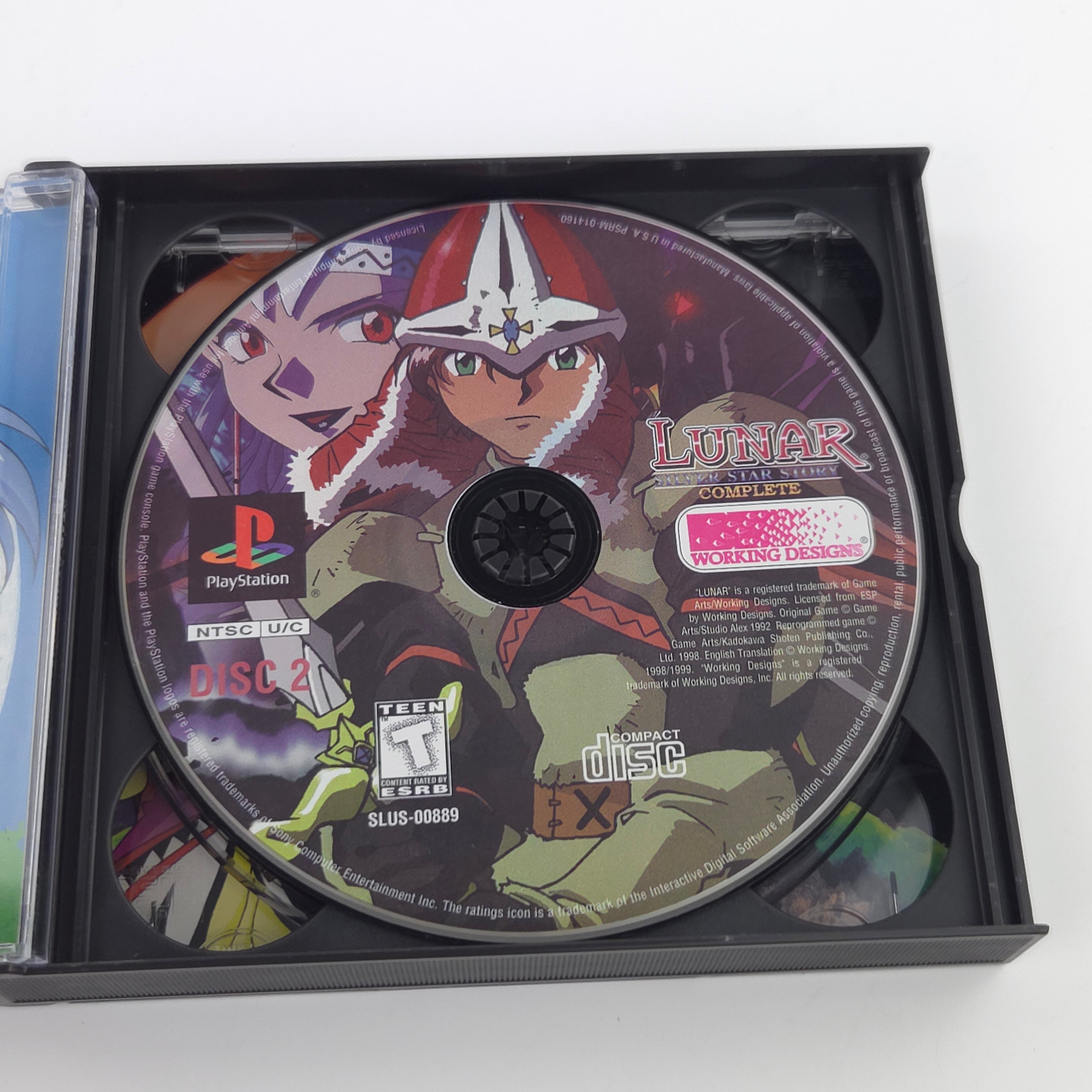 Playstation 1 Spiel – Lunar Silver Star Story Complete OVP