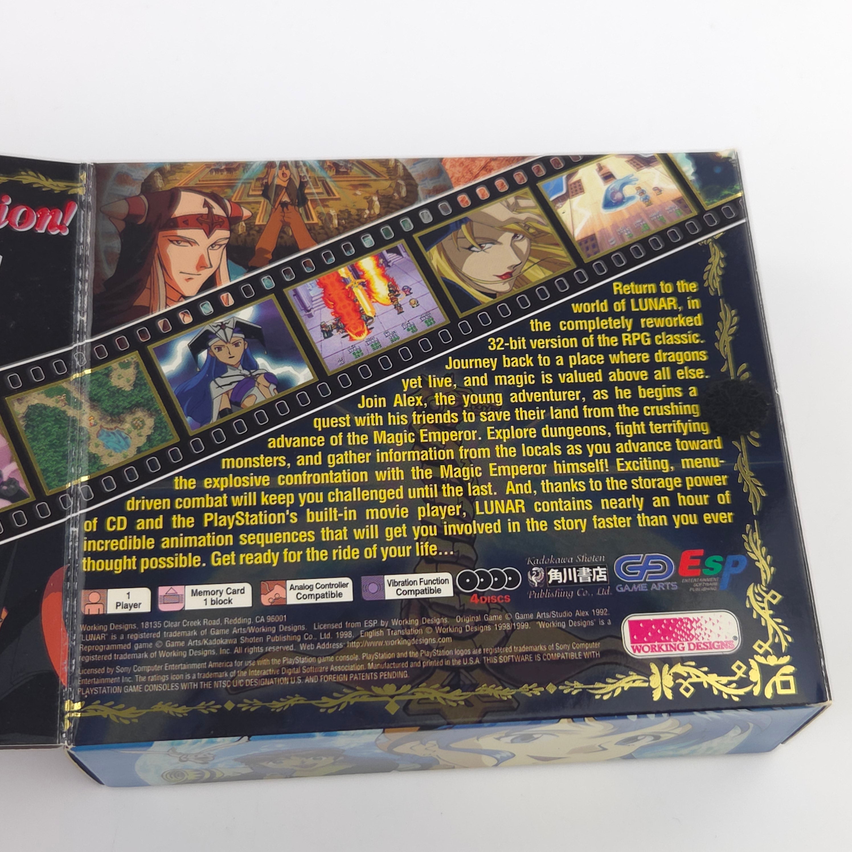 Playstation 1 Spiel – Lunar Silver Star Story Complete OVP