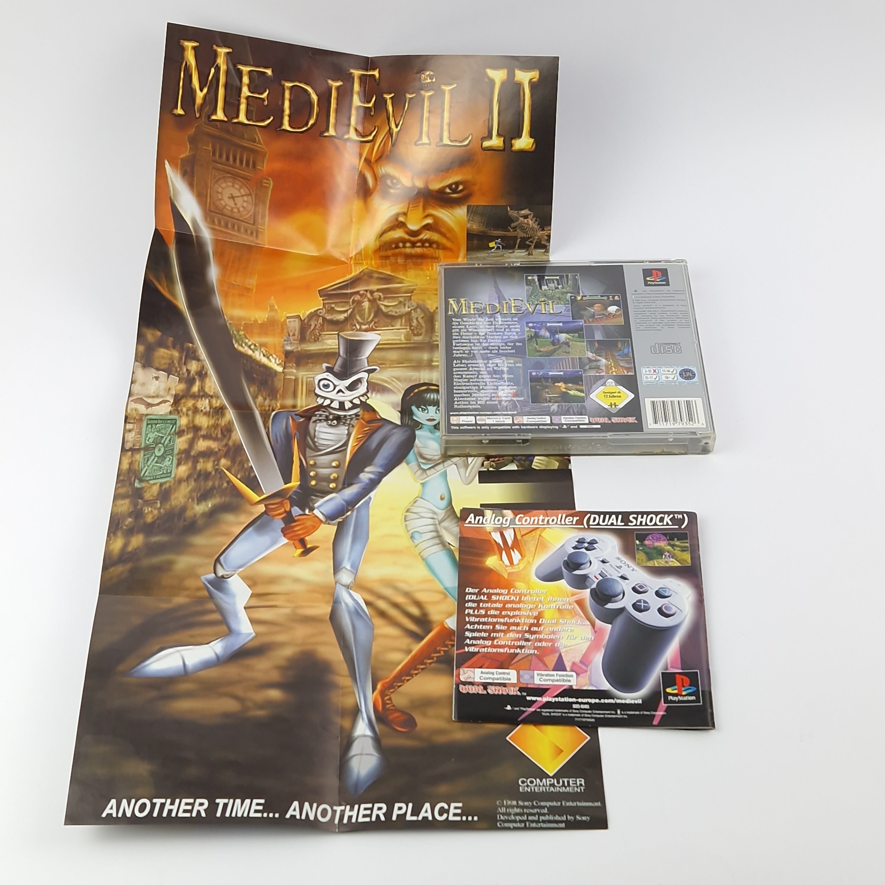 Playstation 1 Spiel – Medievil Platinum OVP Anleitung PAL
