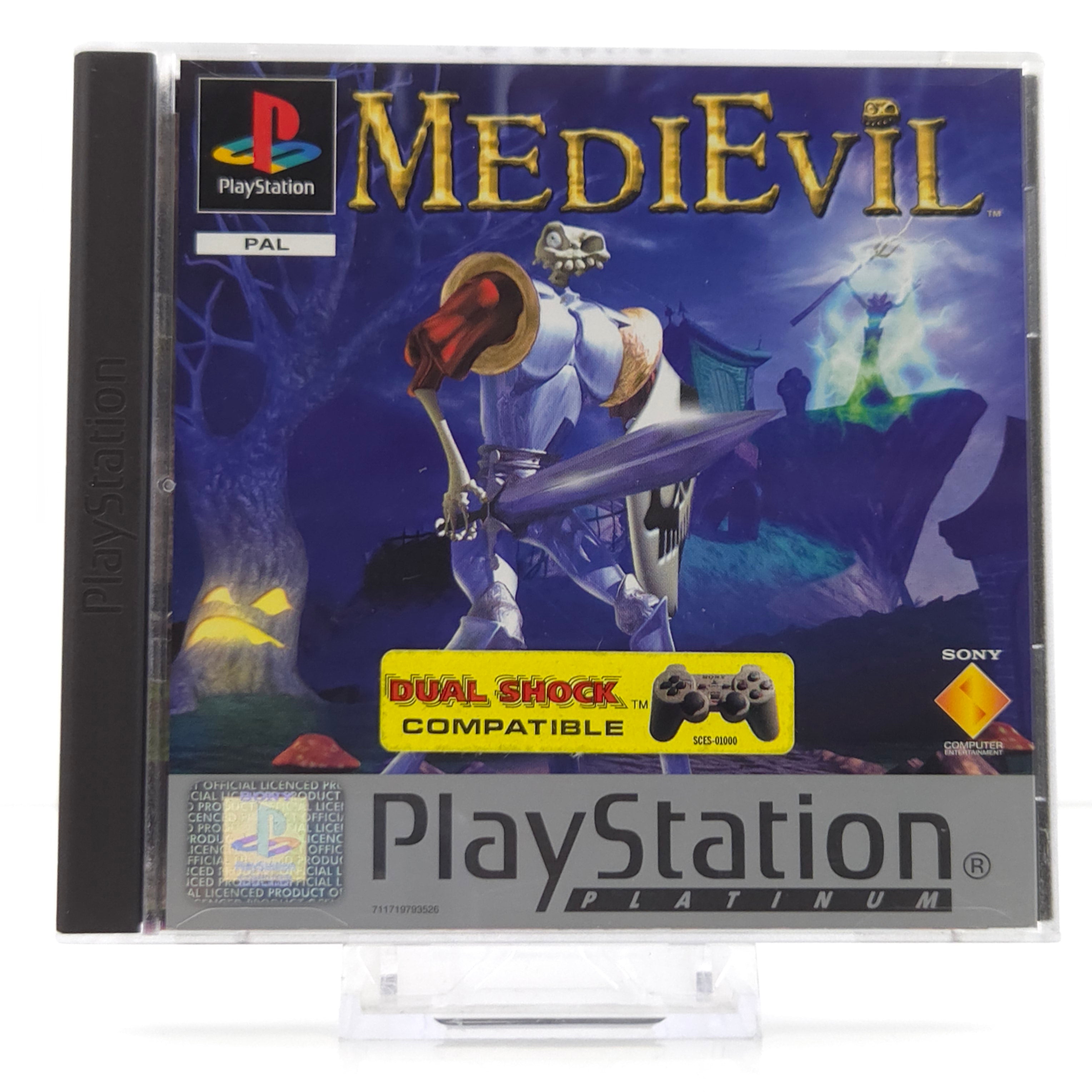 PlayStation 1 Spiel – Medievil Platinum OVP PAL
