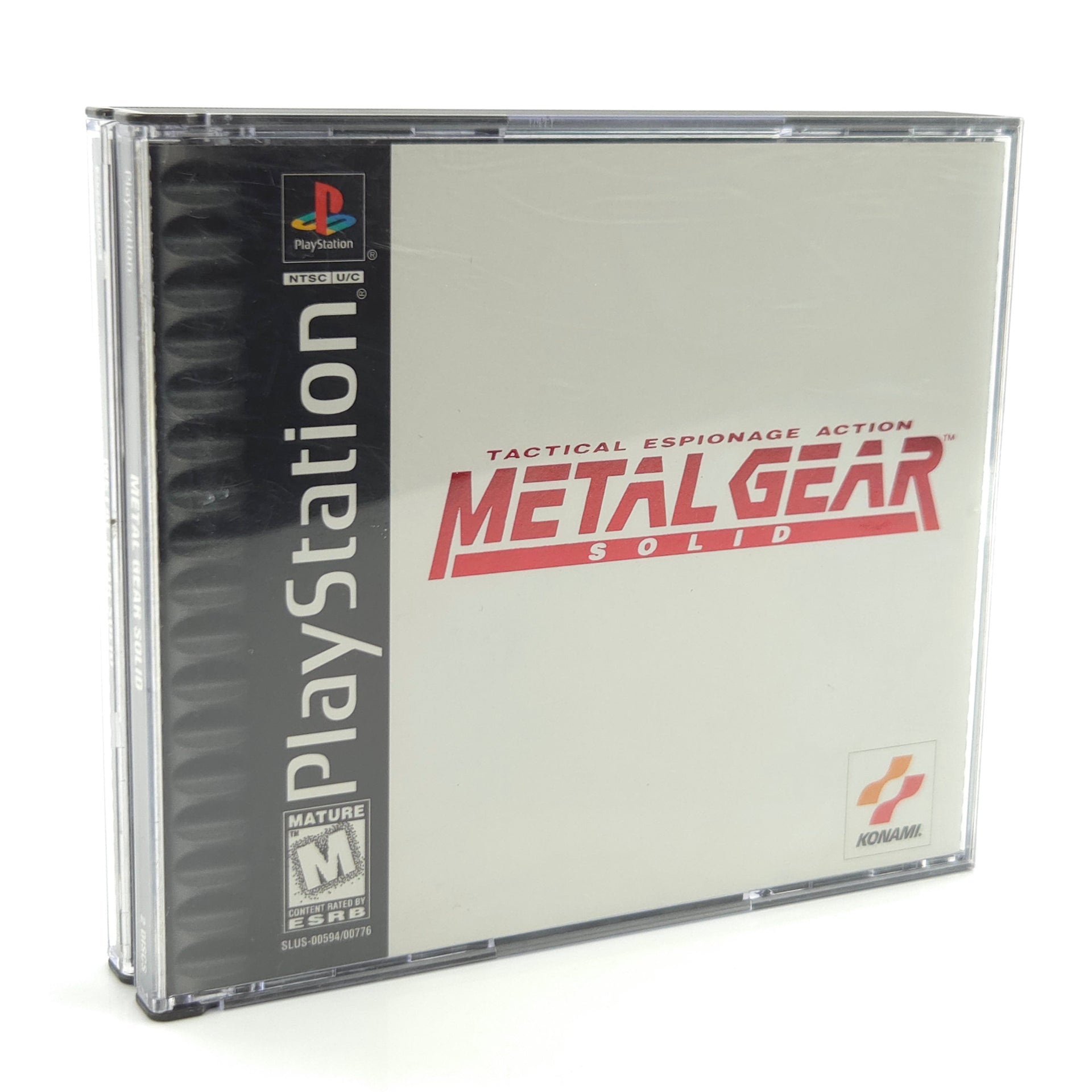metal gear solid 1 kaufen Playstation 1 Spiel – Metal Gear Solid (NTSC-USA, OVP)