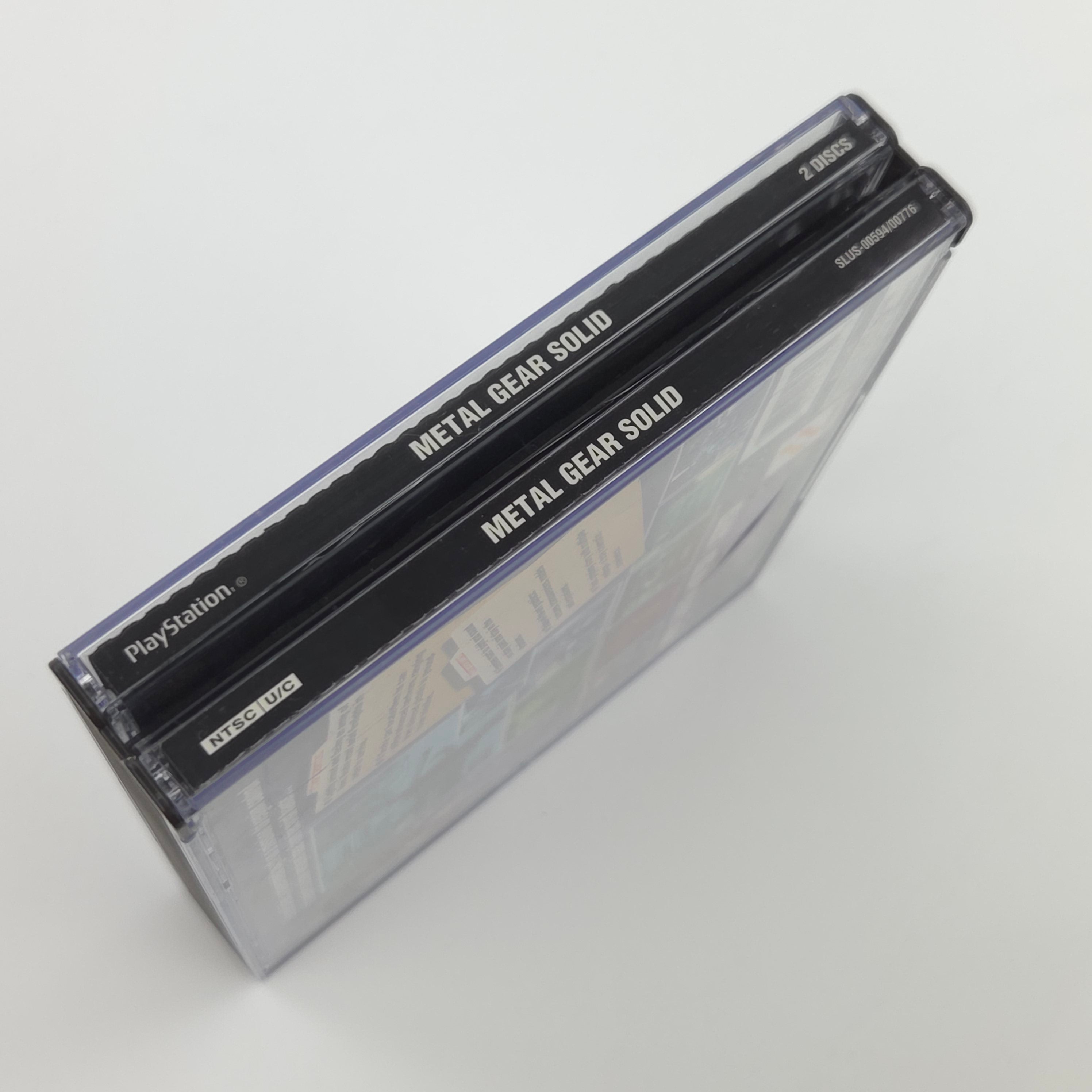 Playstation 1 Spiel – Metal Gear Solid (NTSC-USA OVP)