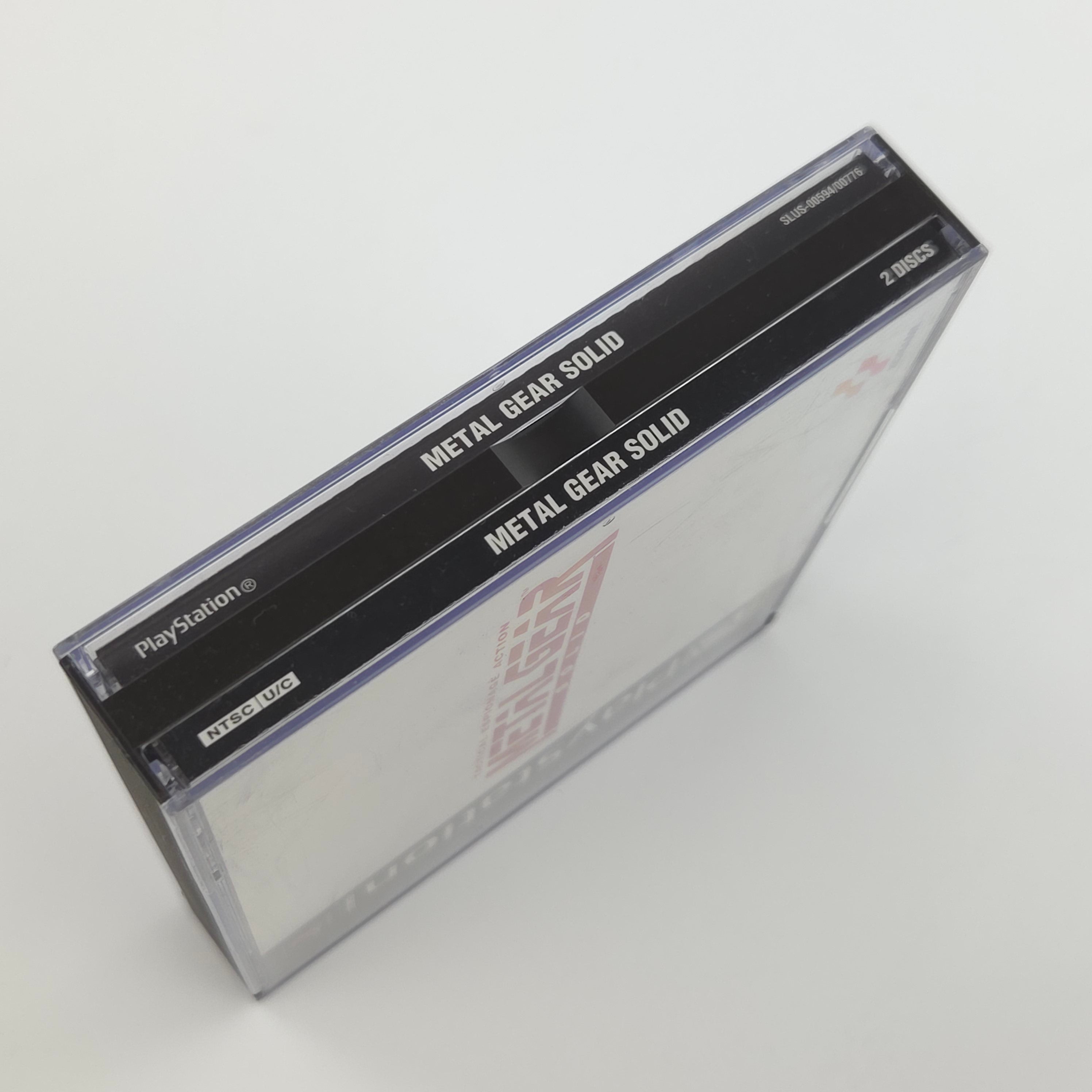 Playstation 1 Spiel – Metal Gear Solid (NTSC-USA OVP)