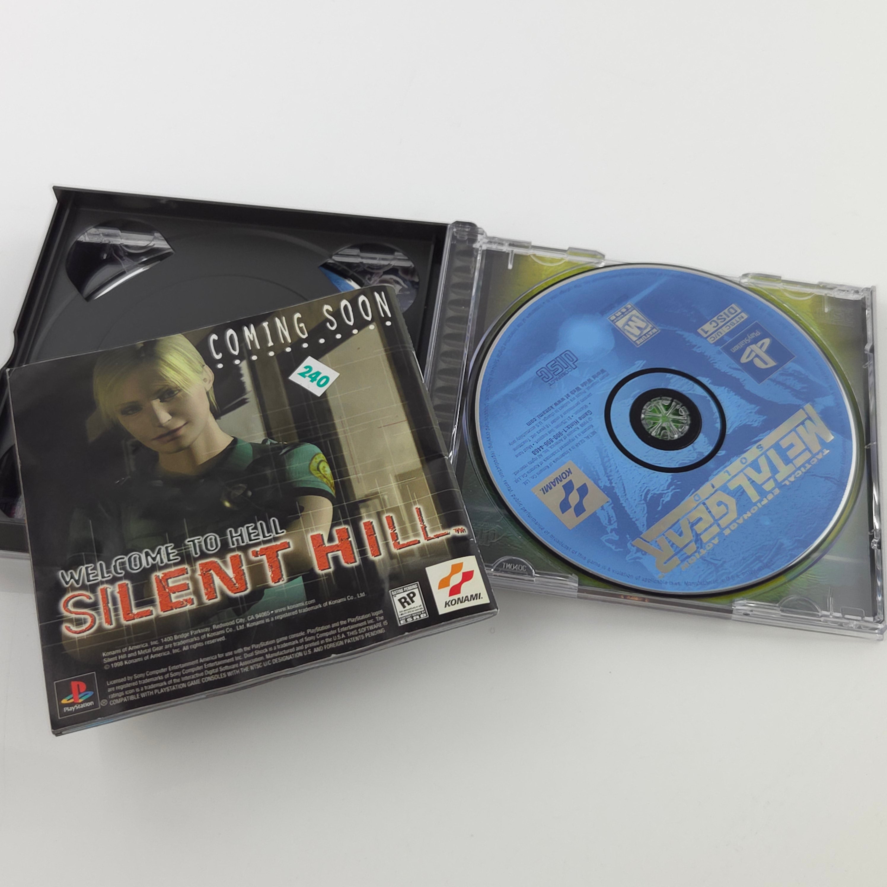 Playstation 1 Spiel – Metal Gear Solid (NTSC-USA OVP)