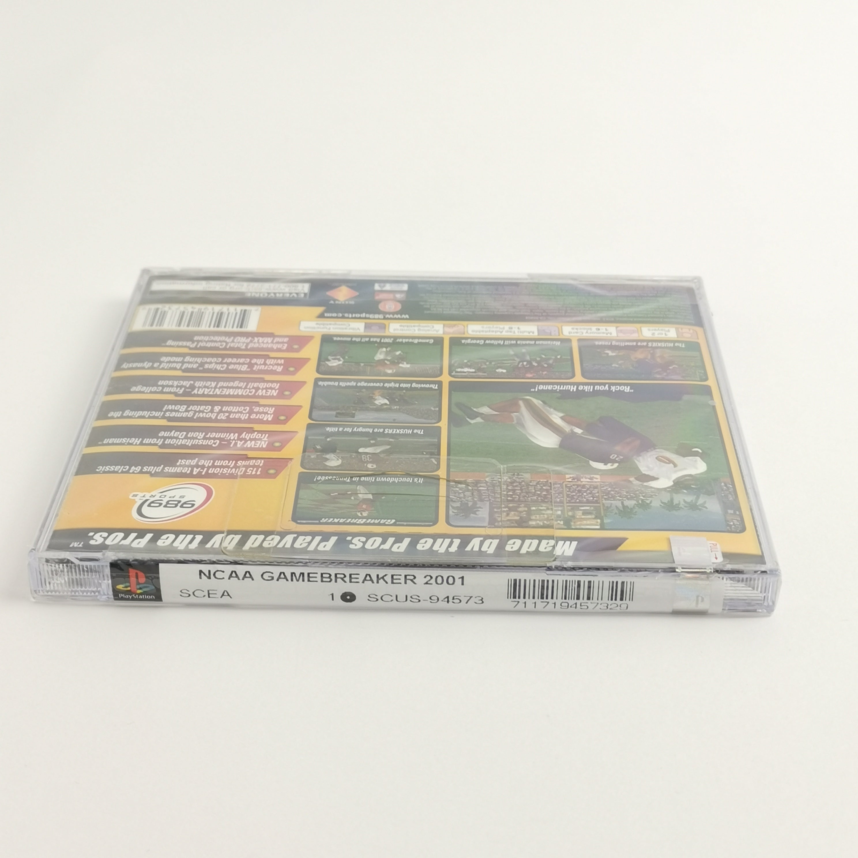 Playstation 1 Spiel – NCAA Game Breaker 2001 PS1 Neu USA