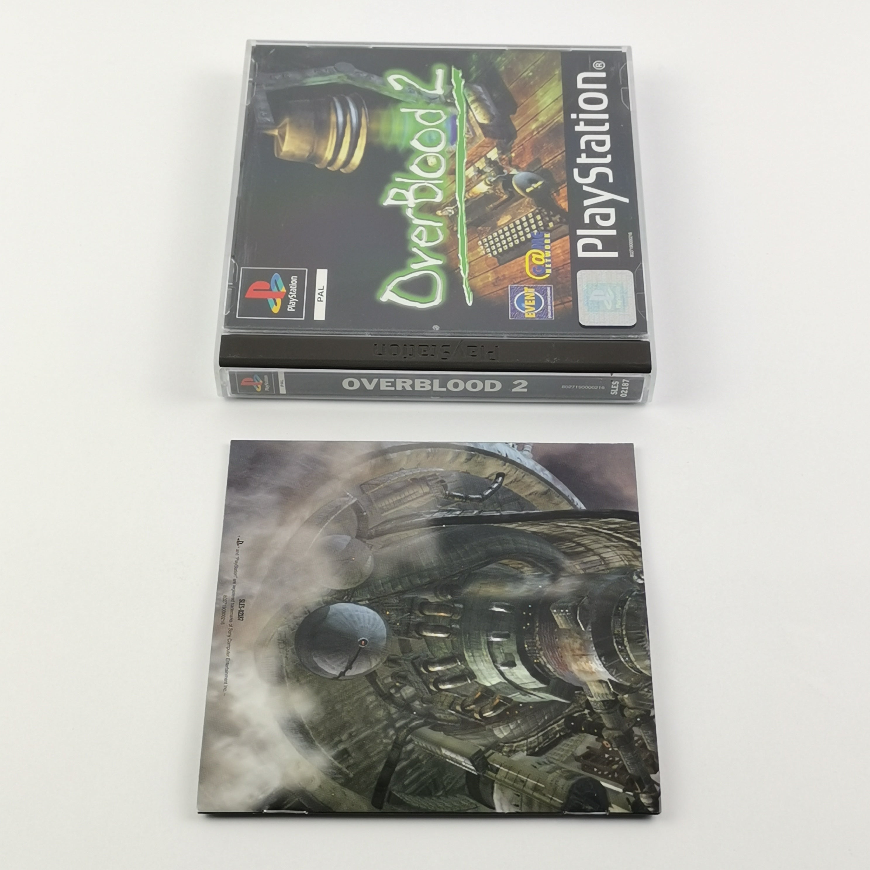 Playstation 1 Spiel – Over Blood 2 OVP Anleitung PAL PS1