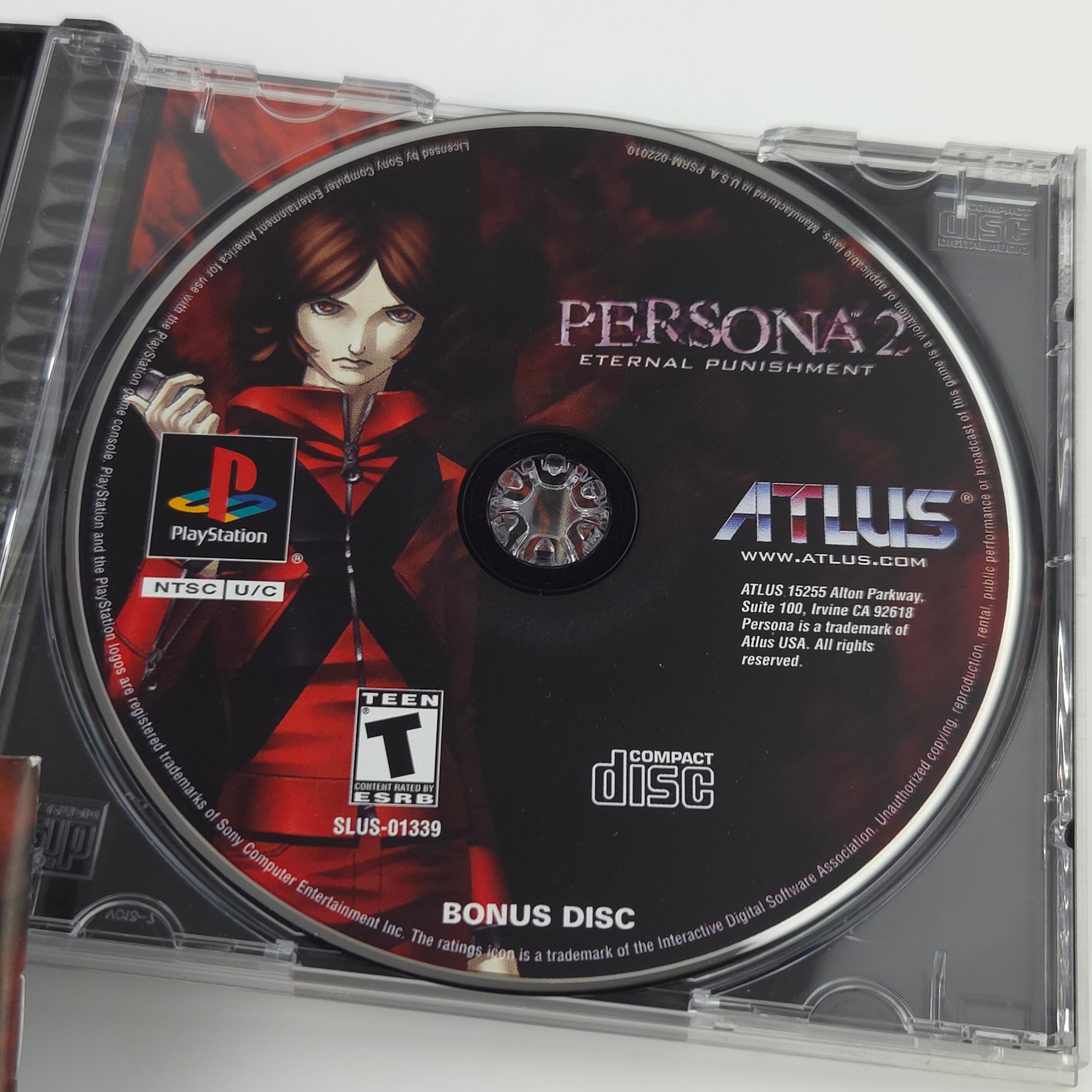 Playstation 1 Spiel – Persona 2 Eternal Punishment OVP PS1