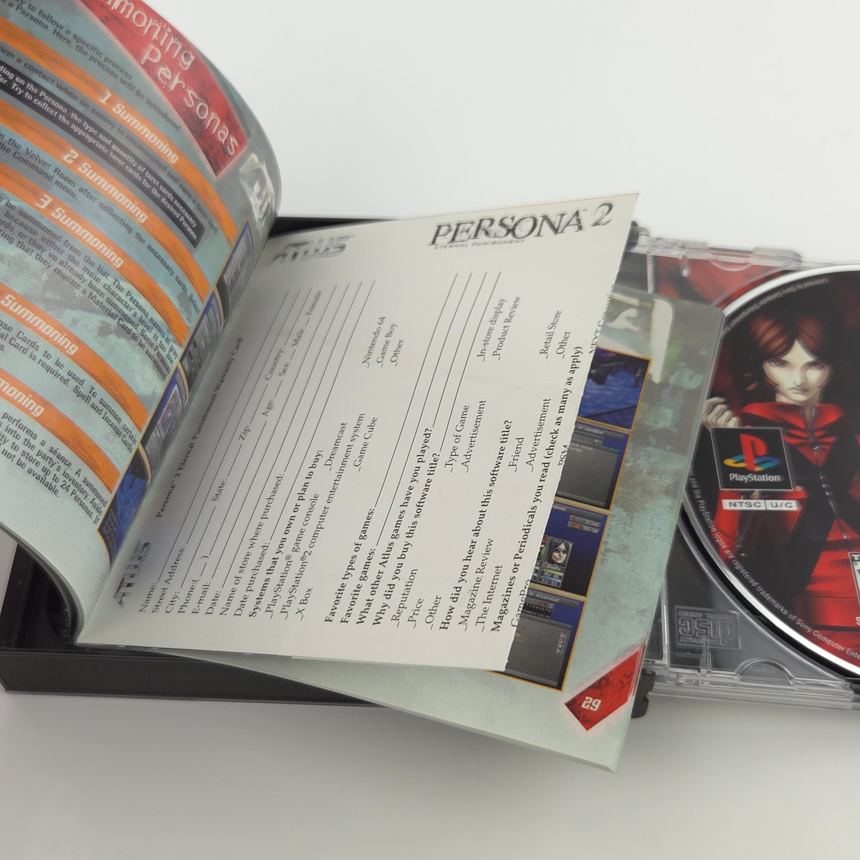 Playstation 1 Spiel – Persona 2 Eternal Punishment OVP PS1