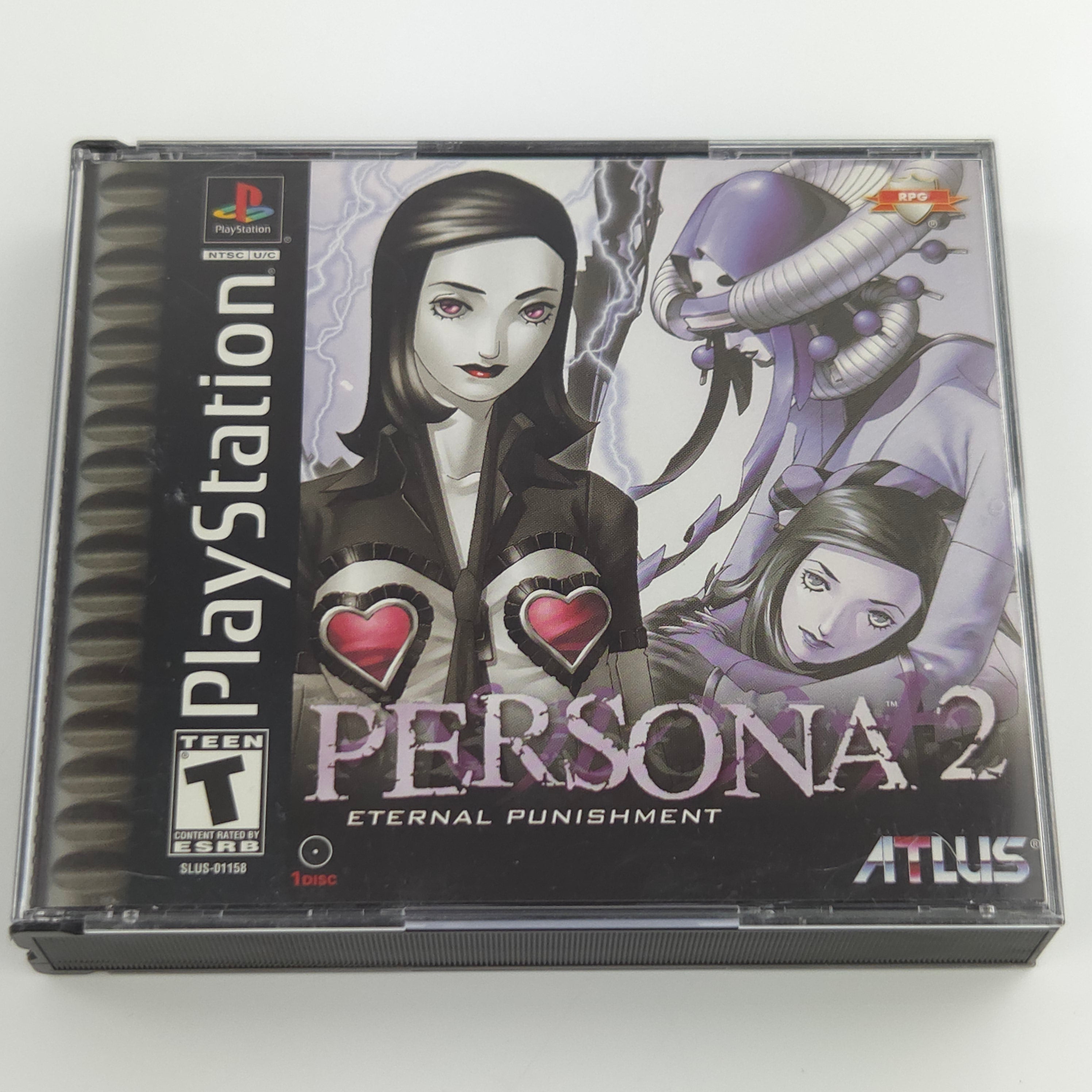 Playstation 1 Spiel – Persona 2 Eternal Punishment OVP PS1