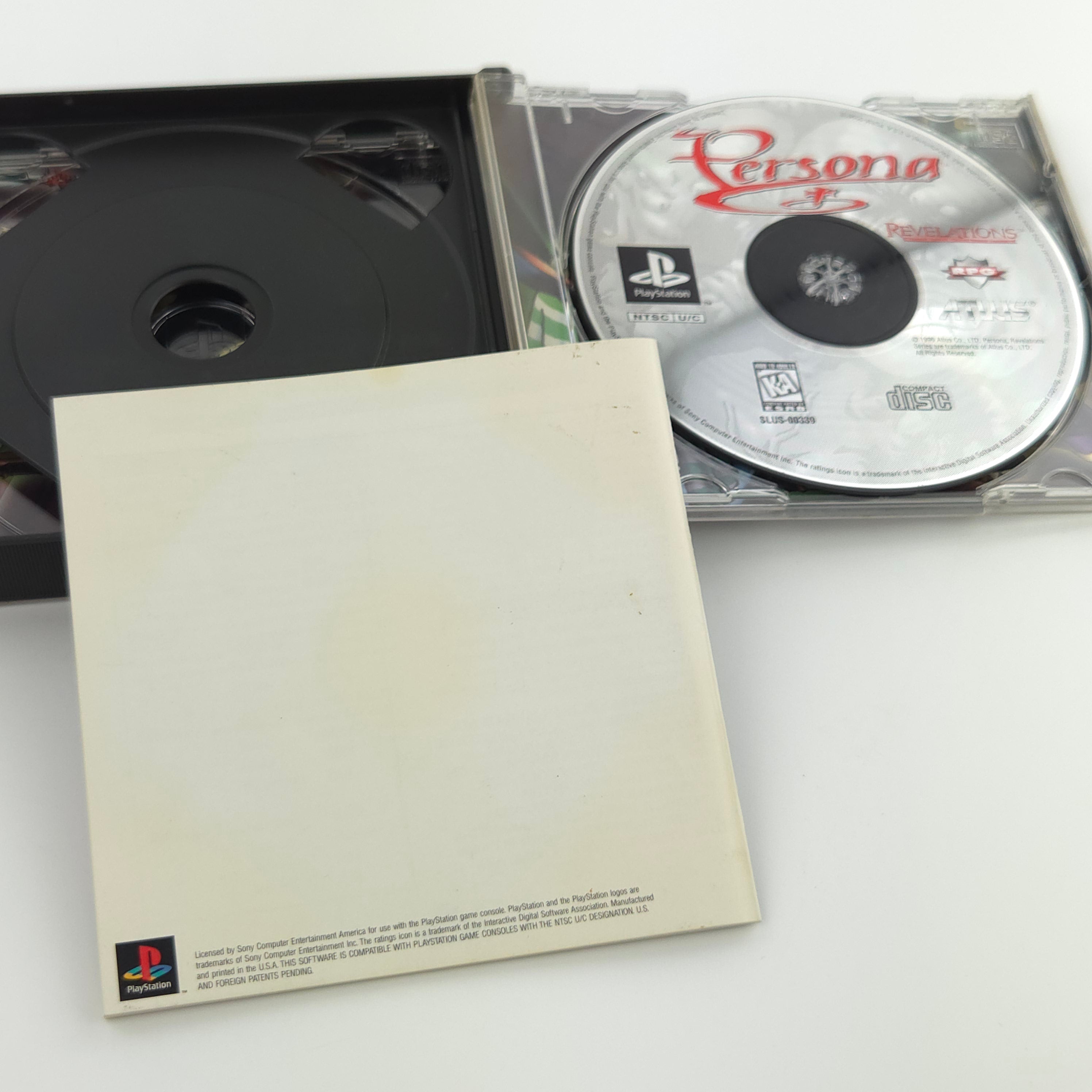 Playstation 1 Spiel – Persona Revelations OVP NTSC-U/C