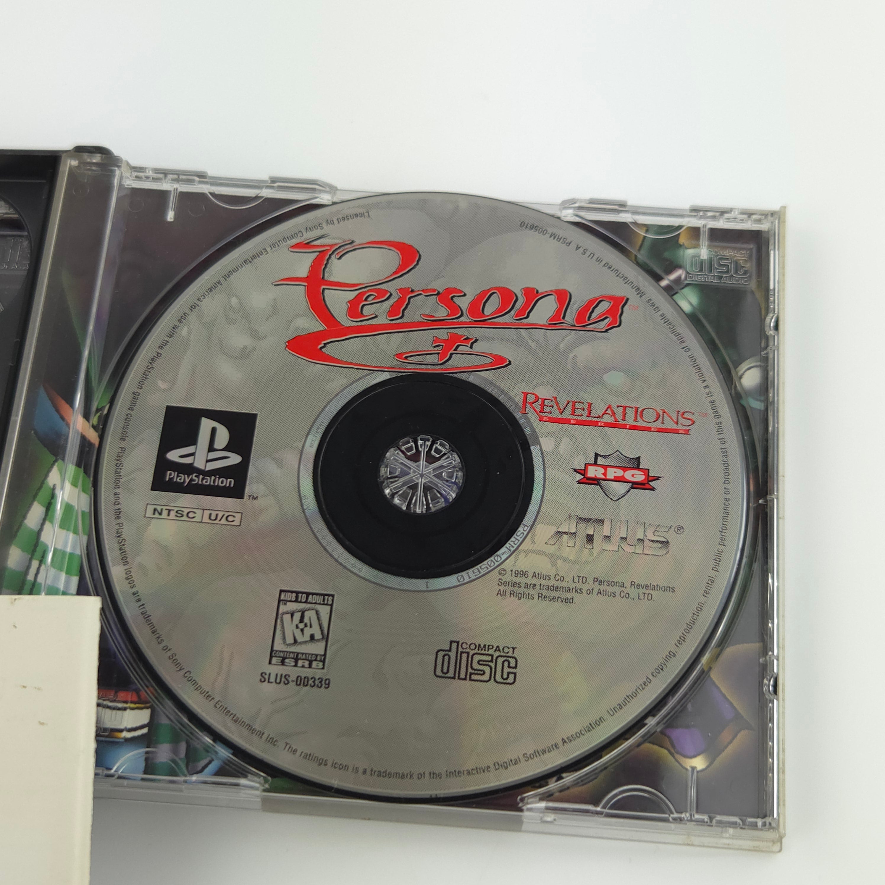 Playstation 1 Spiel – Persona Revelations OVP NTSC-U/C