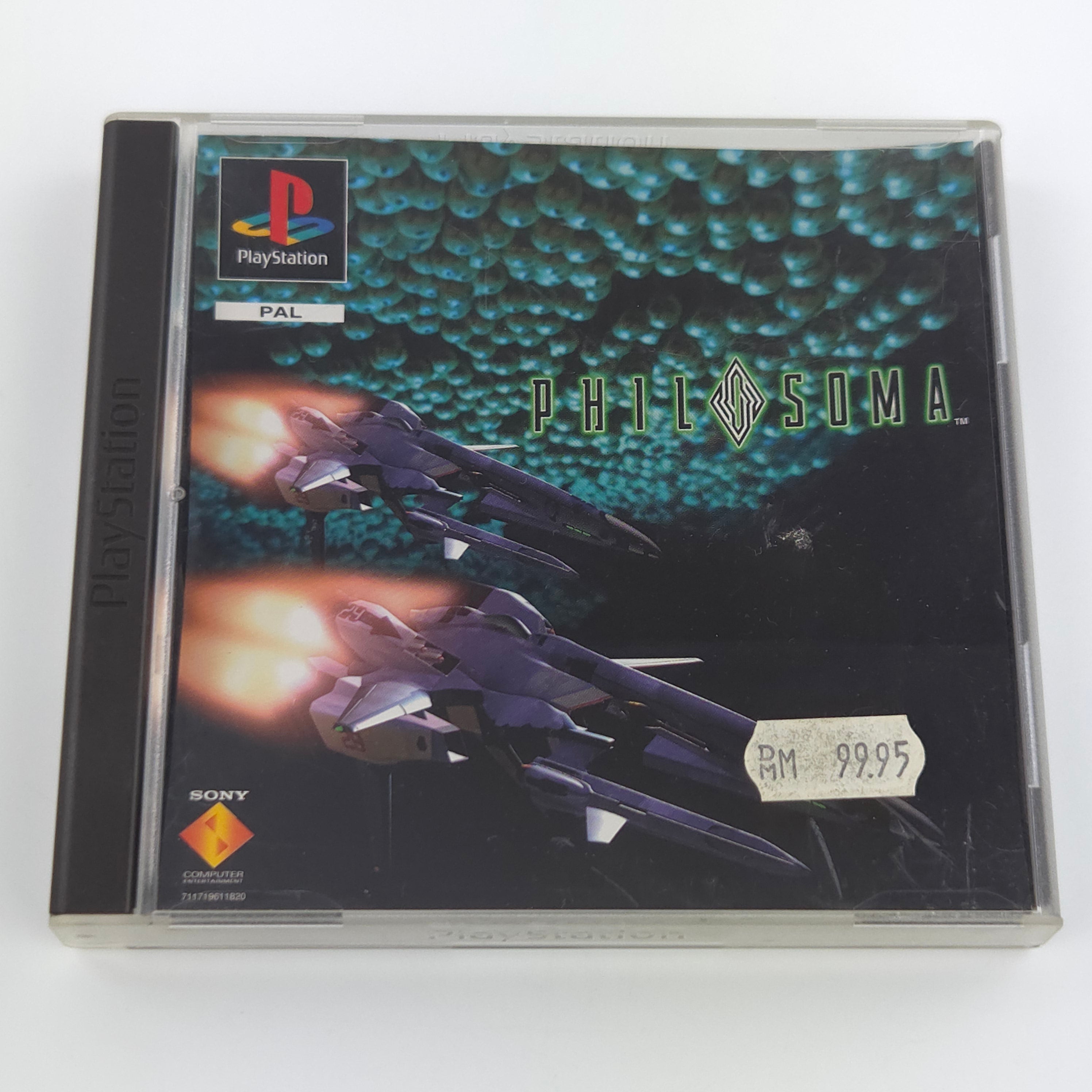 Playstation 1 Spiel – Philosoma PS1 PAL OVP leichten Gebrauchsspuren