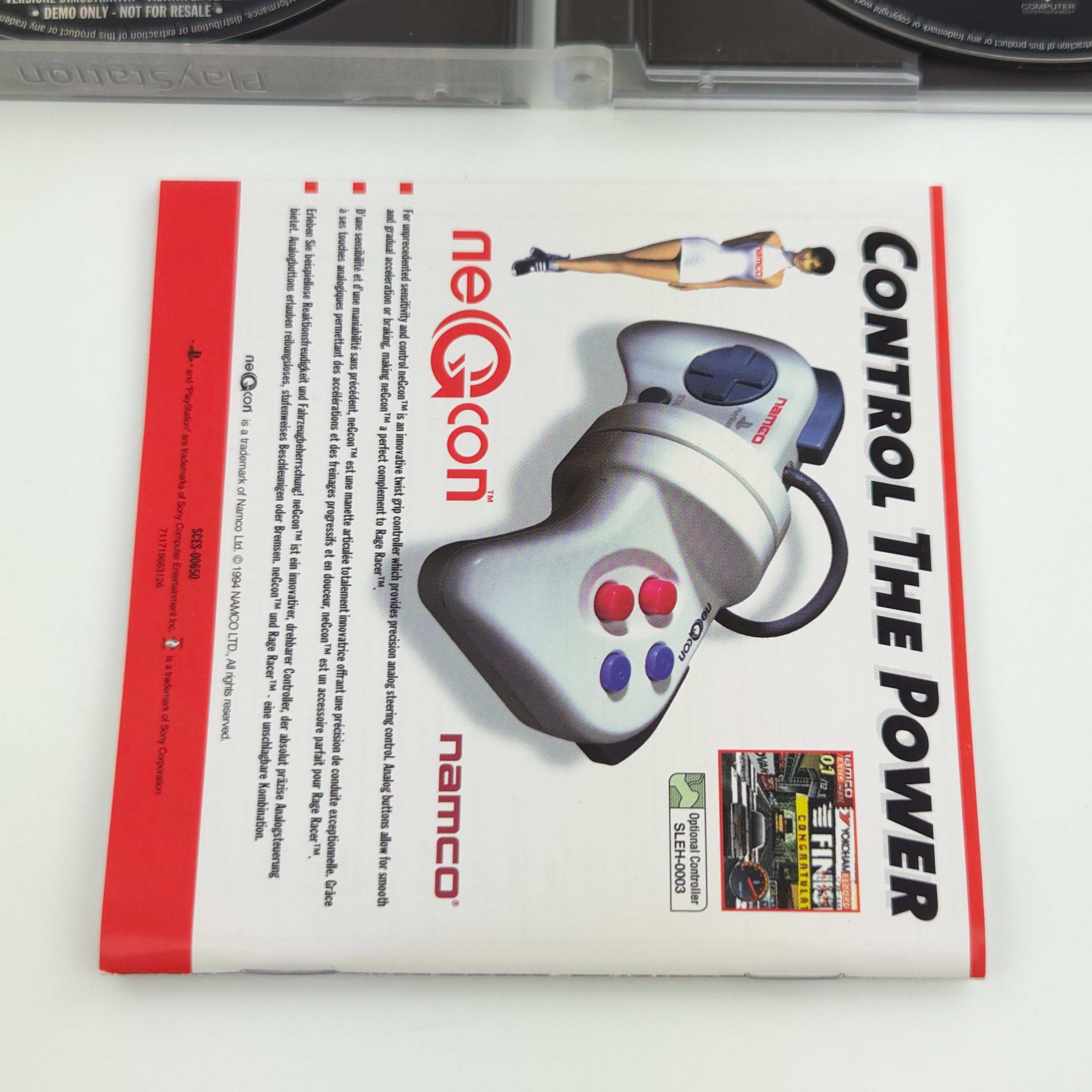 Playstation 1 Spiel – Rage Racer (PS1 PAL OVP)