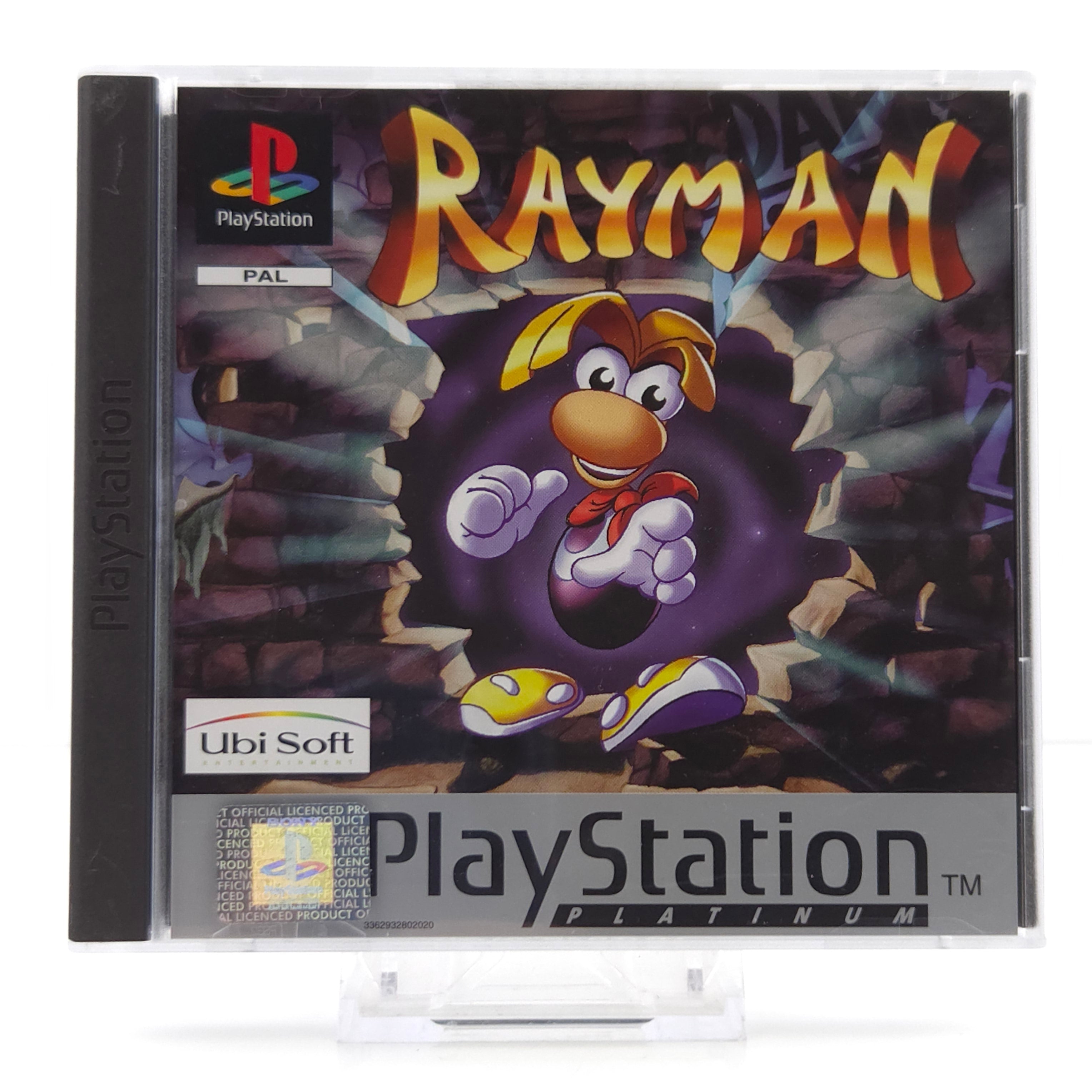 Sony PlayStation Spiel – Rayman (PS1 Platinum PAL OVP)