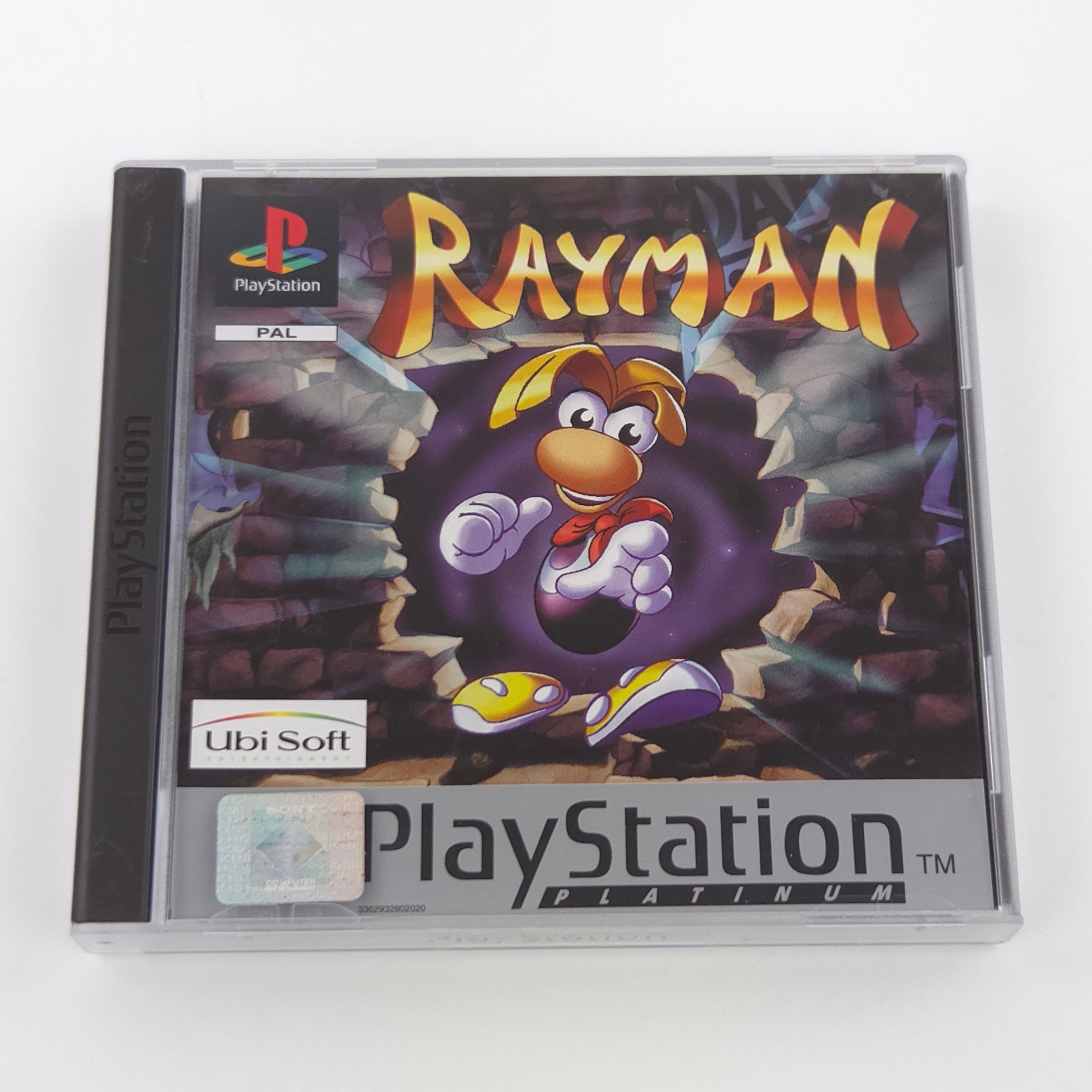 Sony PlayStation Spiel – Rayman (PS1 Platinum PAL OVP)