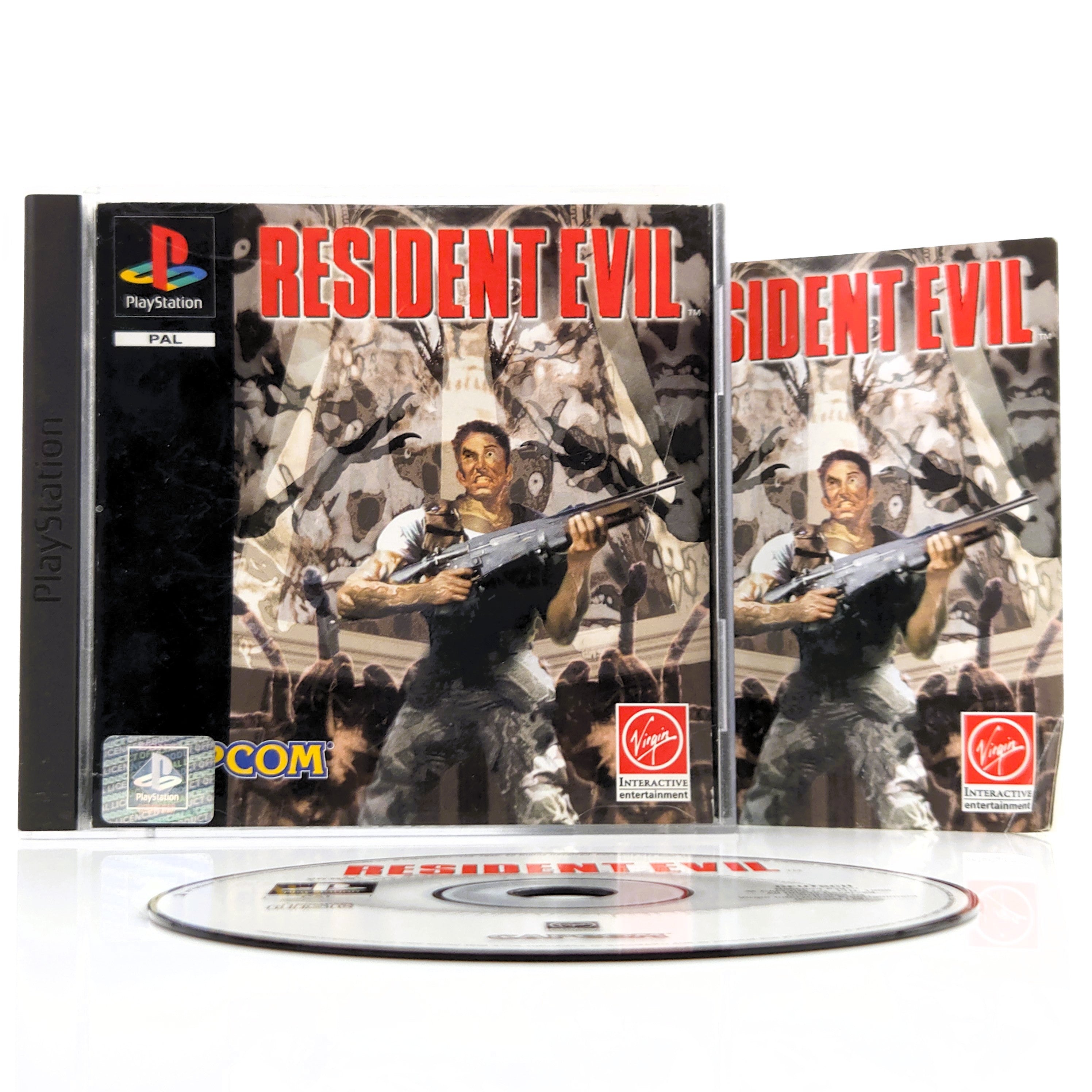 Playstation 1 Spiel Resident Evil PS1 OVP PAL DE USK18