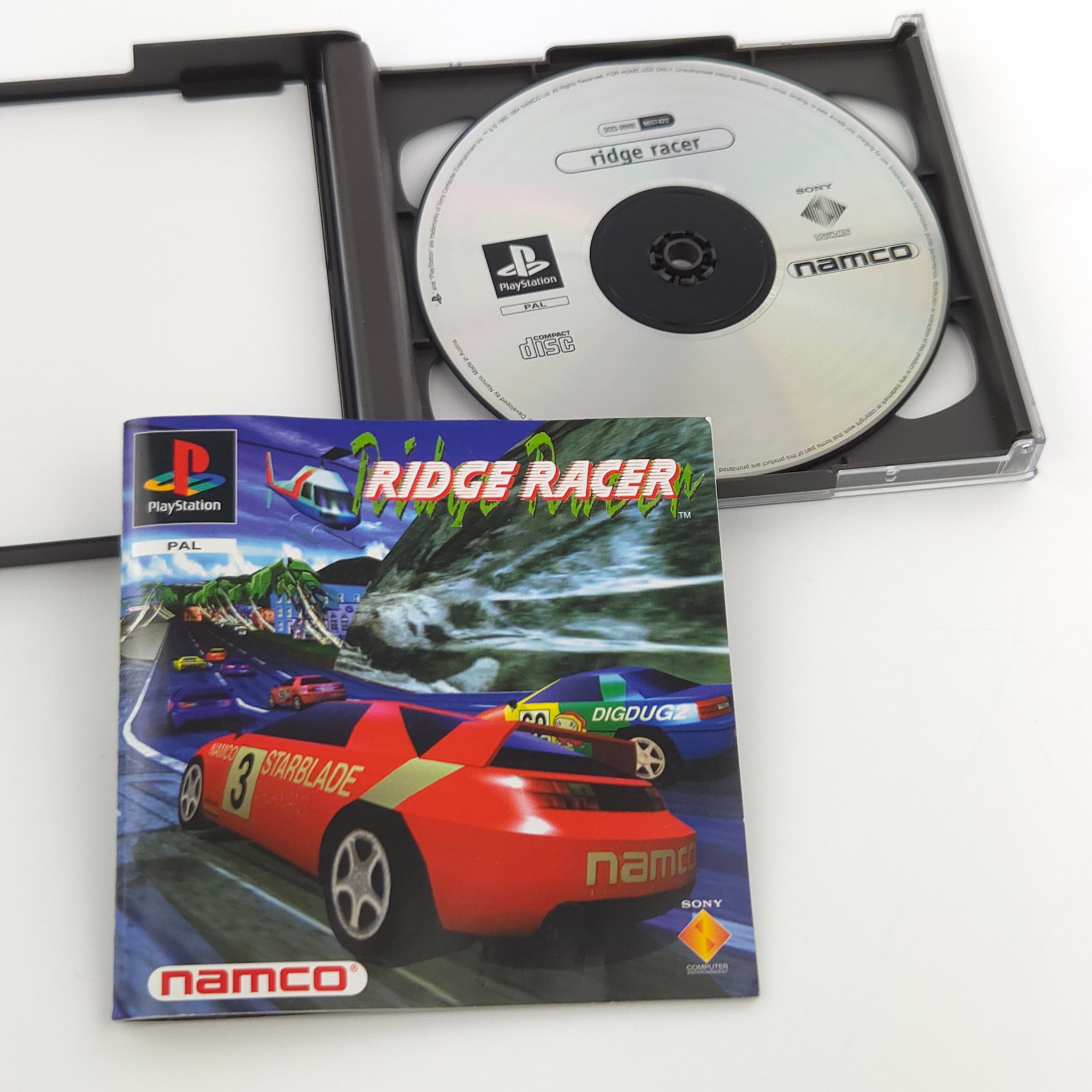PlayStation 1 Spiel – Ridge Racer (PS1 OVP PAL)