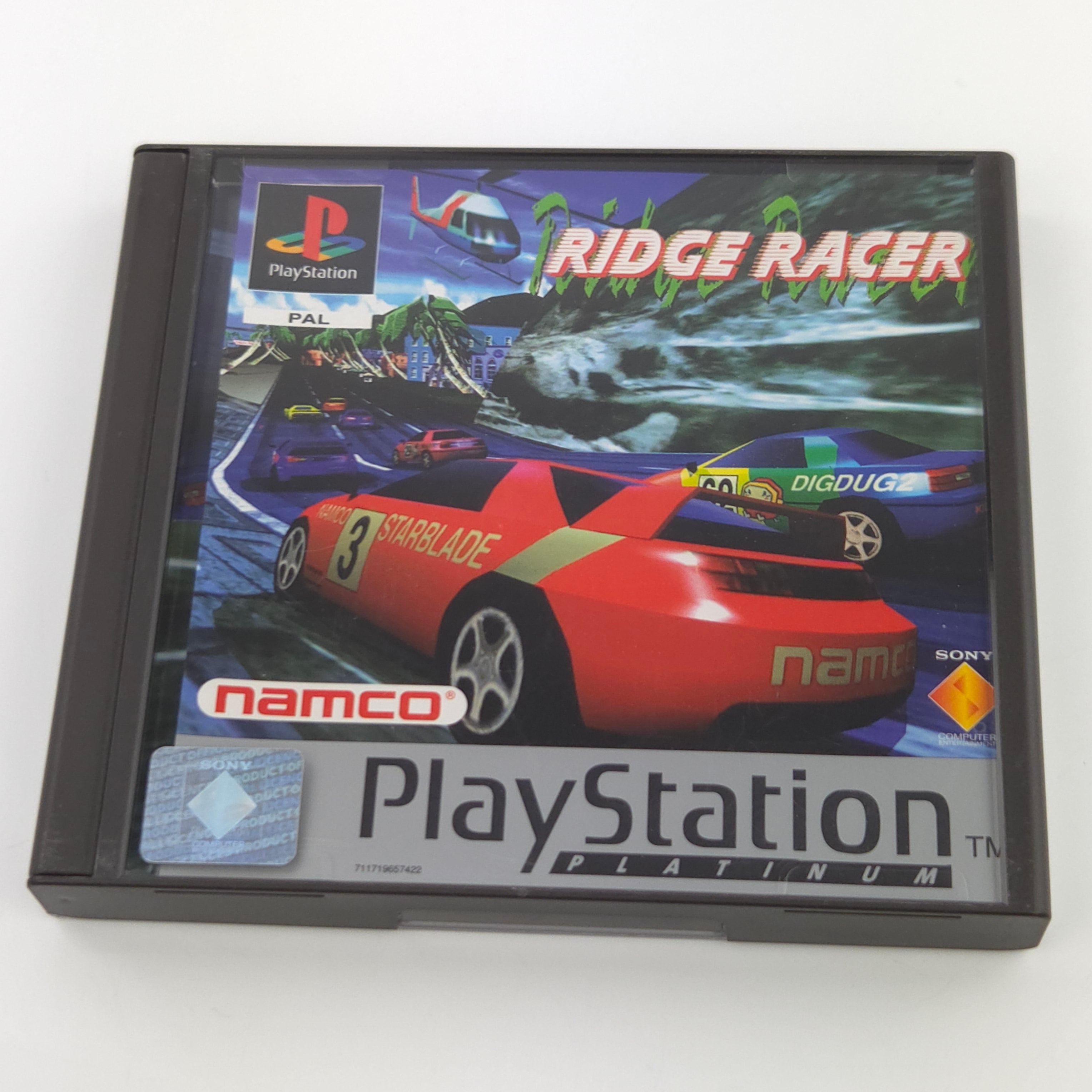 PlayStation 1 Spiel – Ridge Racer (PS1 OVP PAL)