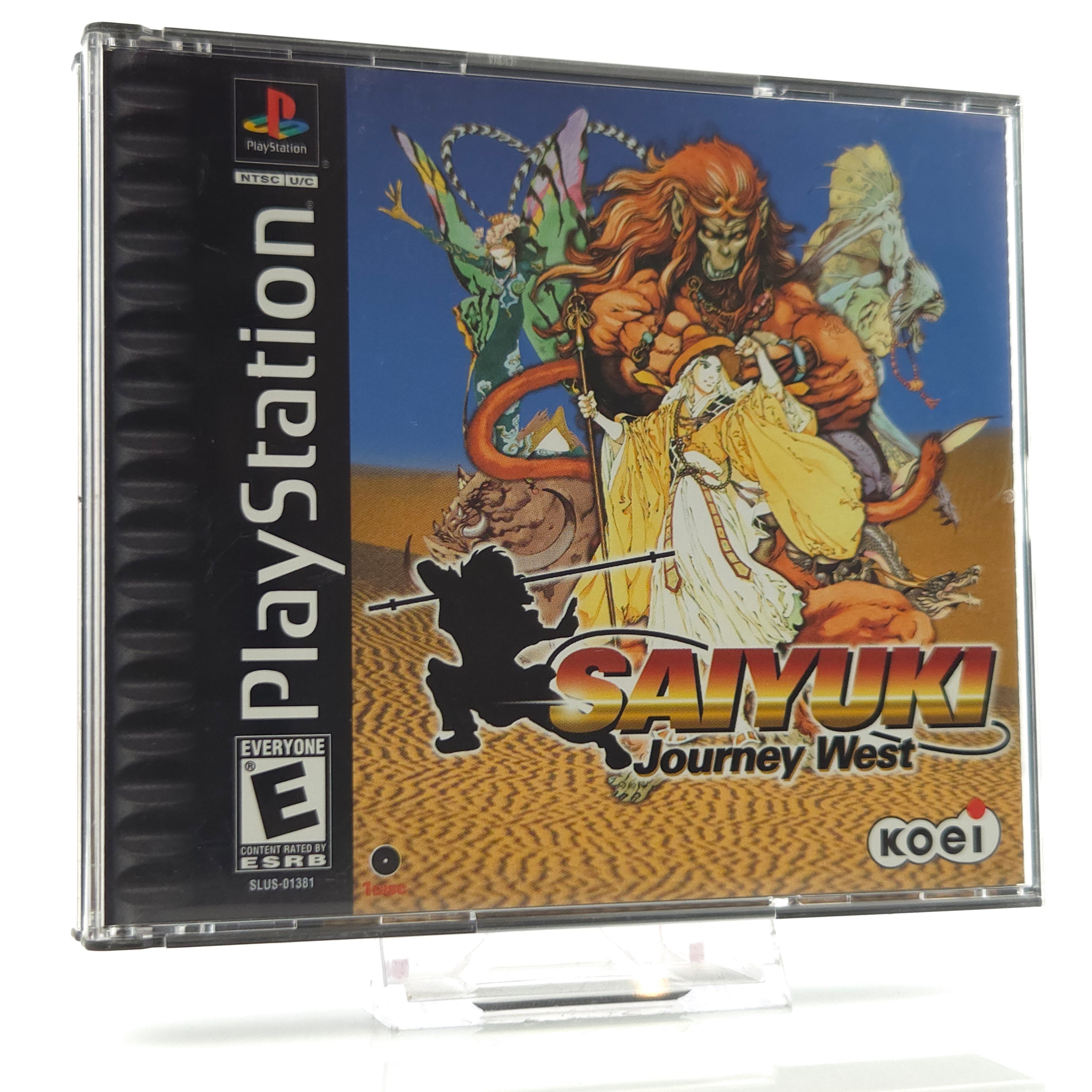 Playstation 1 Spiel – Saiyuki Journey West (NTSC-U/C OVP)