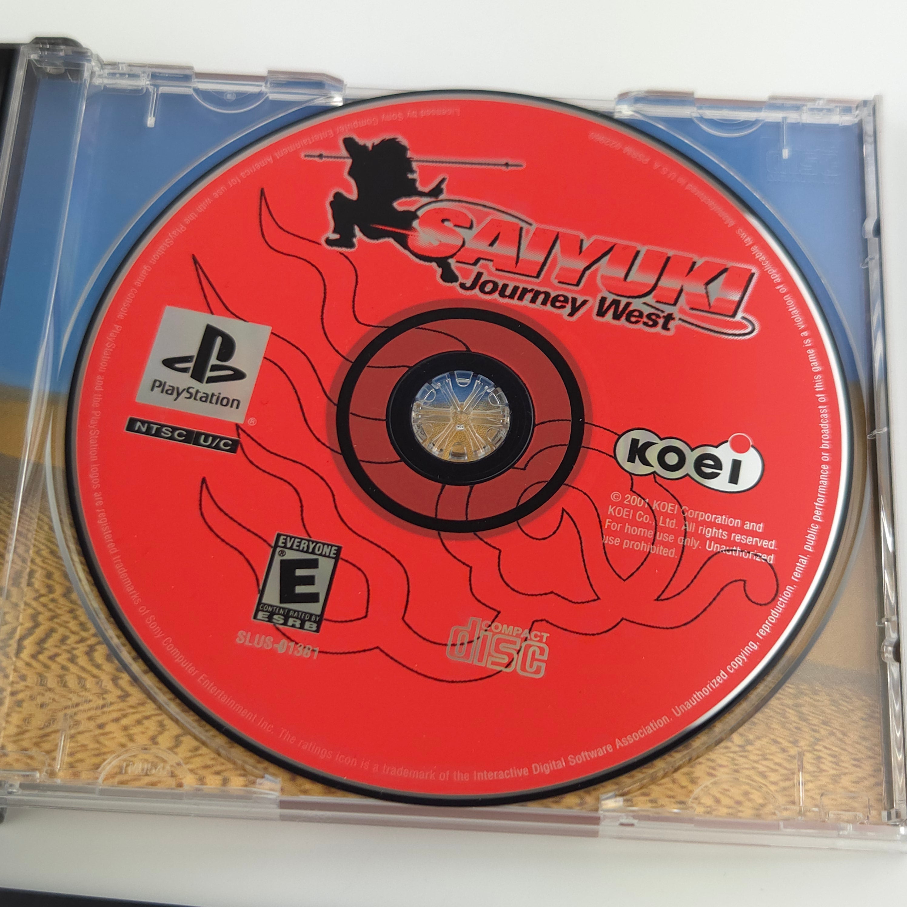 Playstation 1 Spiel – Saiyuki Journey West (NTSC-U/C OVP)