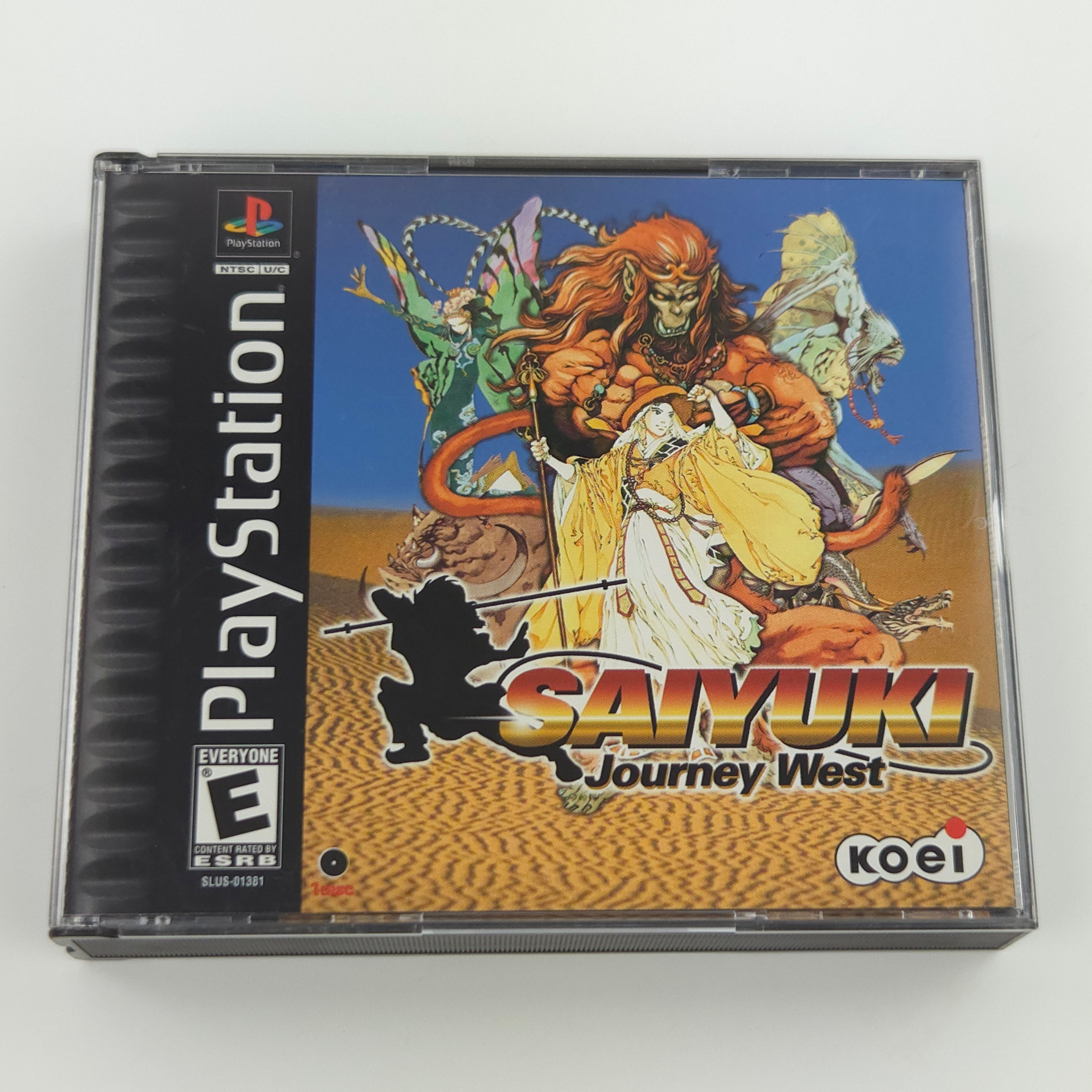 Playstation 1 Spiel – Saiyuki Journey West (NTSC-U/C OVP)