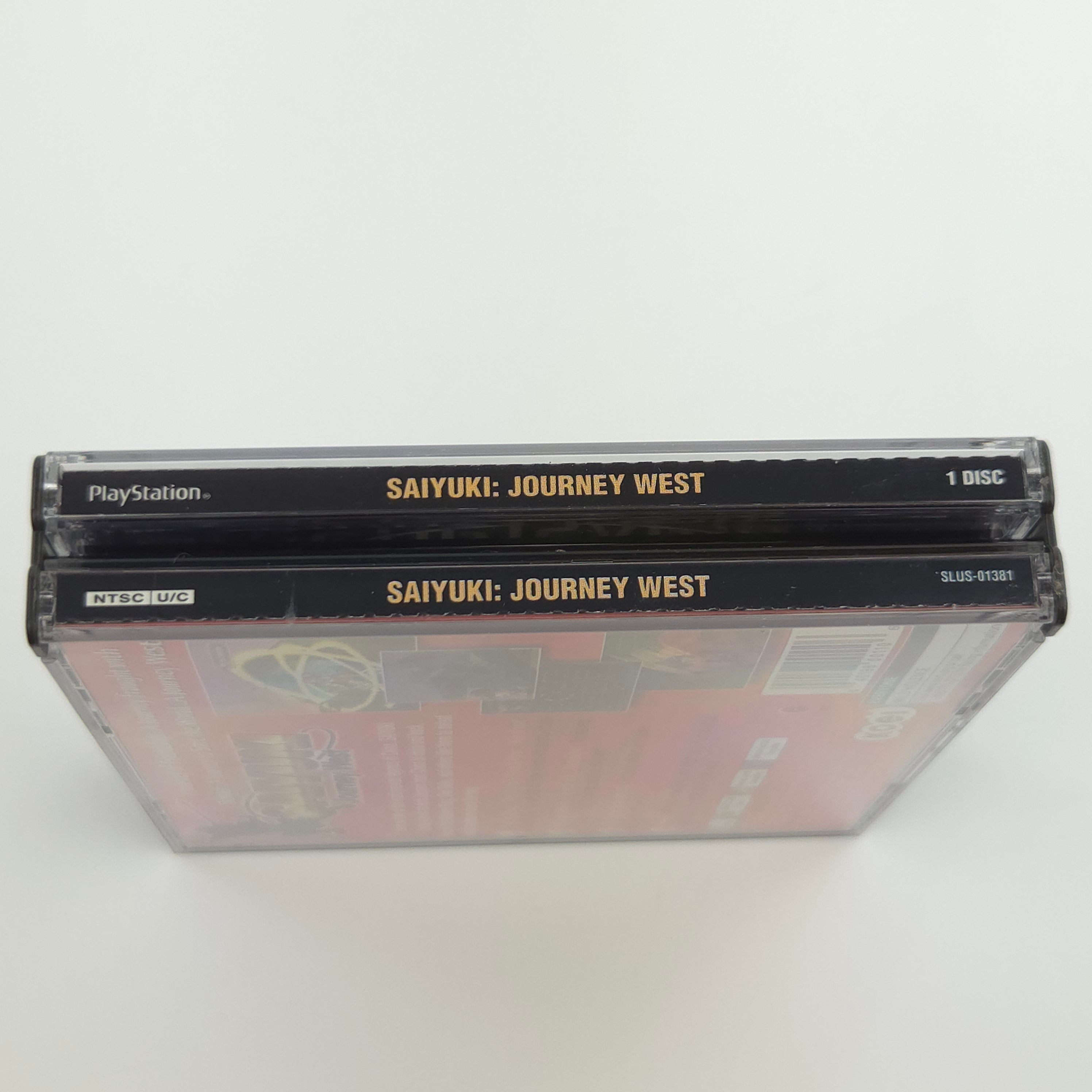 Playstation 1 Spiel – Saiyuki Journey West (NTSC-U/C OVP)
