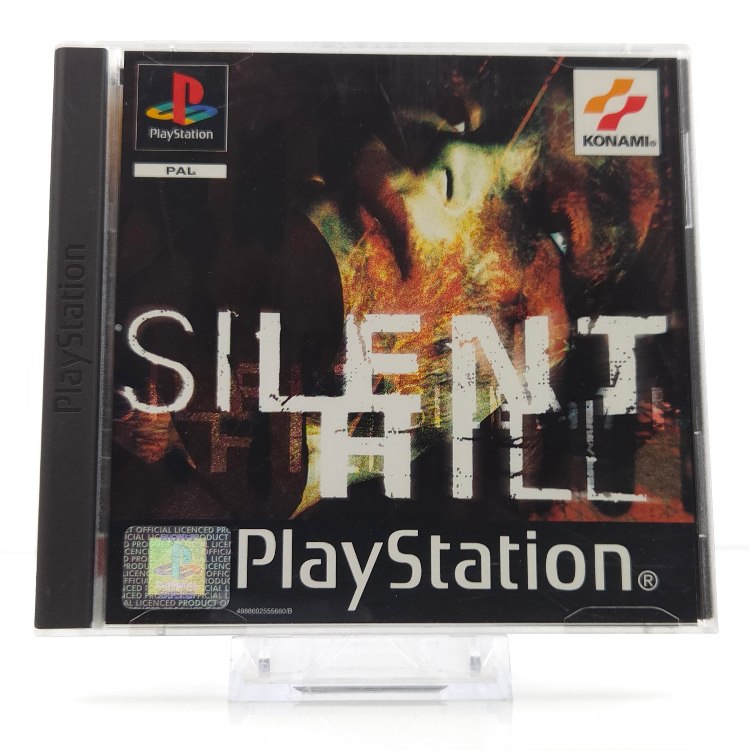 Playstation 1 Spiel – Silent Hill (PS1 OVP PAL USK18)