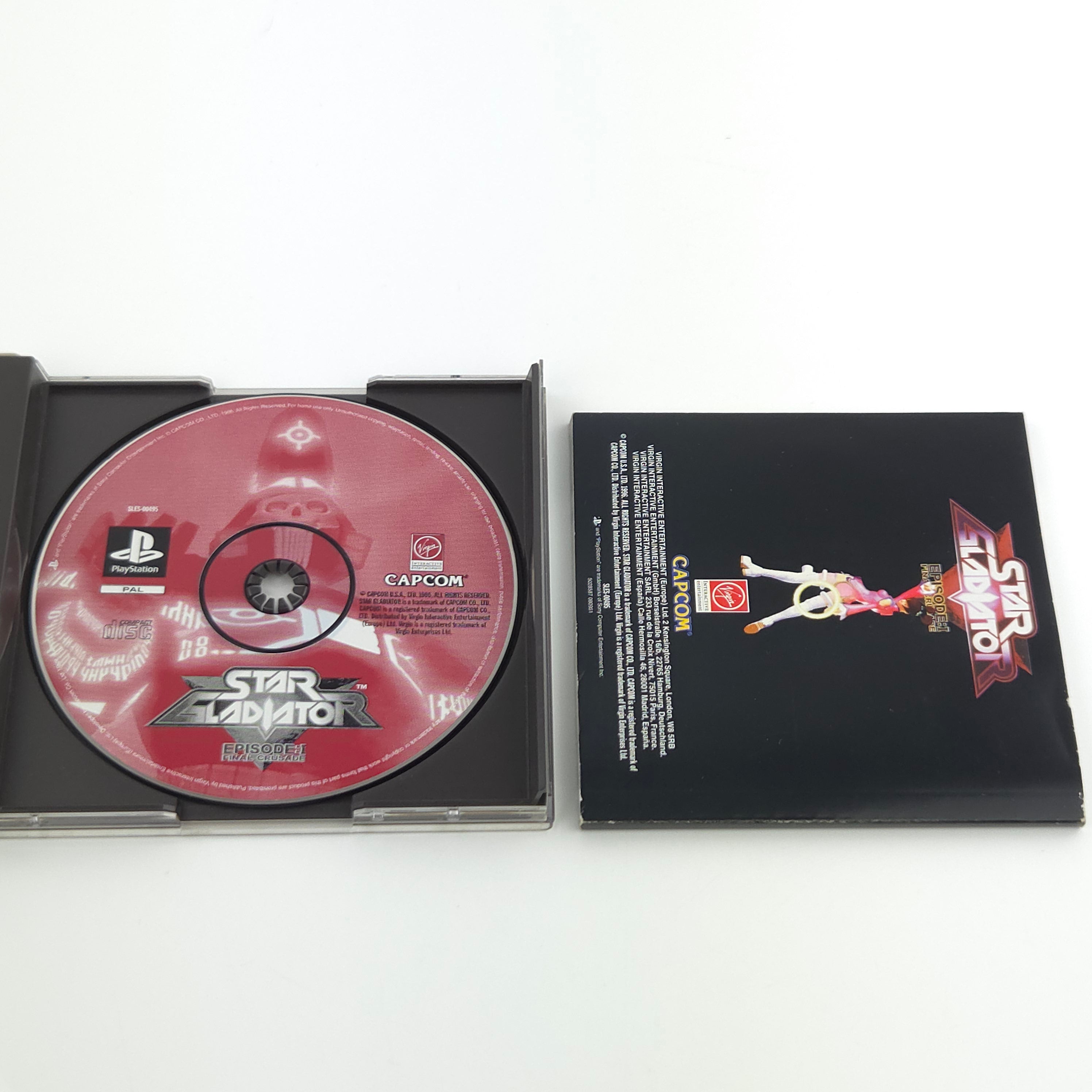 Playstation 1 Spiel – Star Gladiator Episode I Final (PS1)