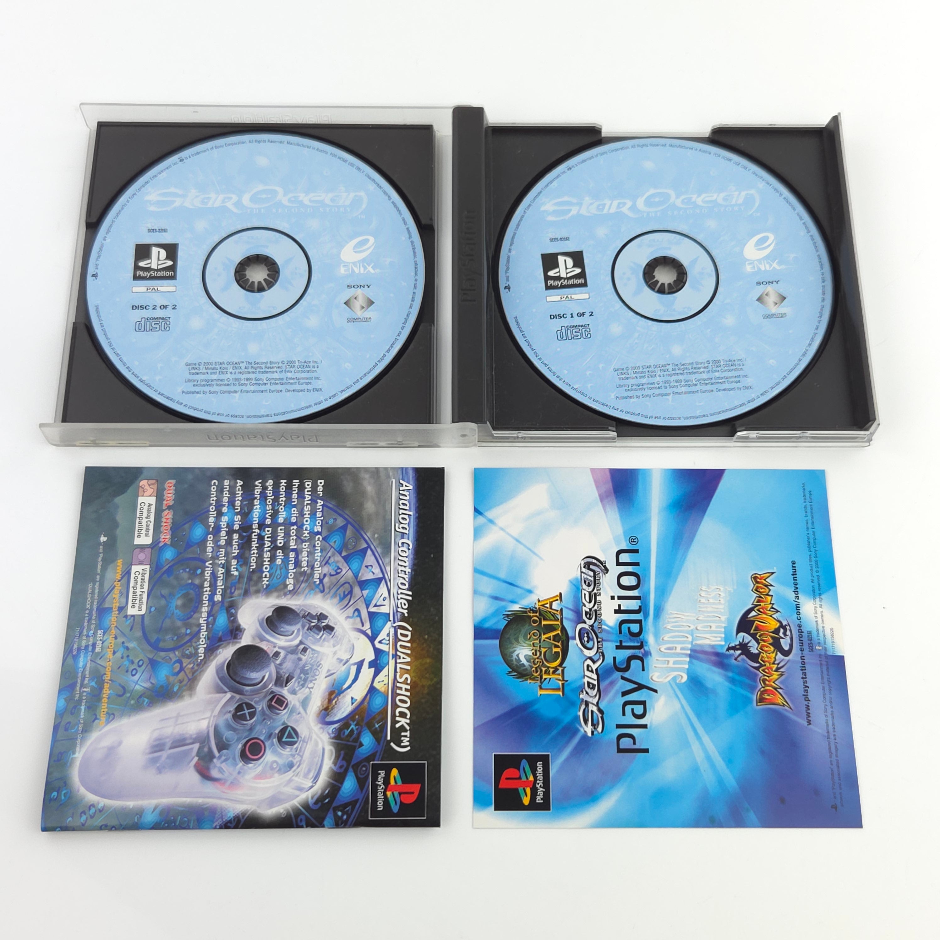 Playstation 1 Spiel – Star Ocean The Second Story (OVP PAL)