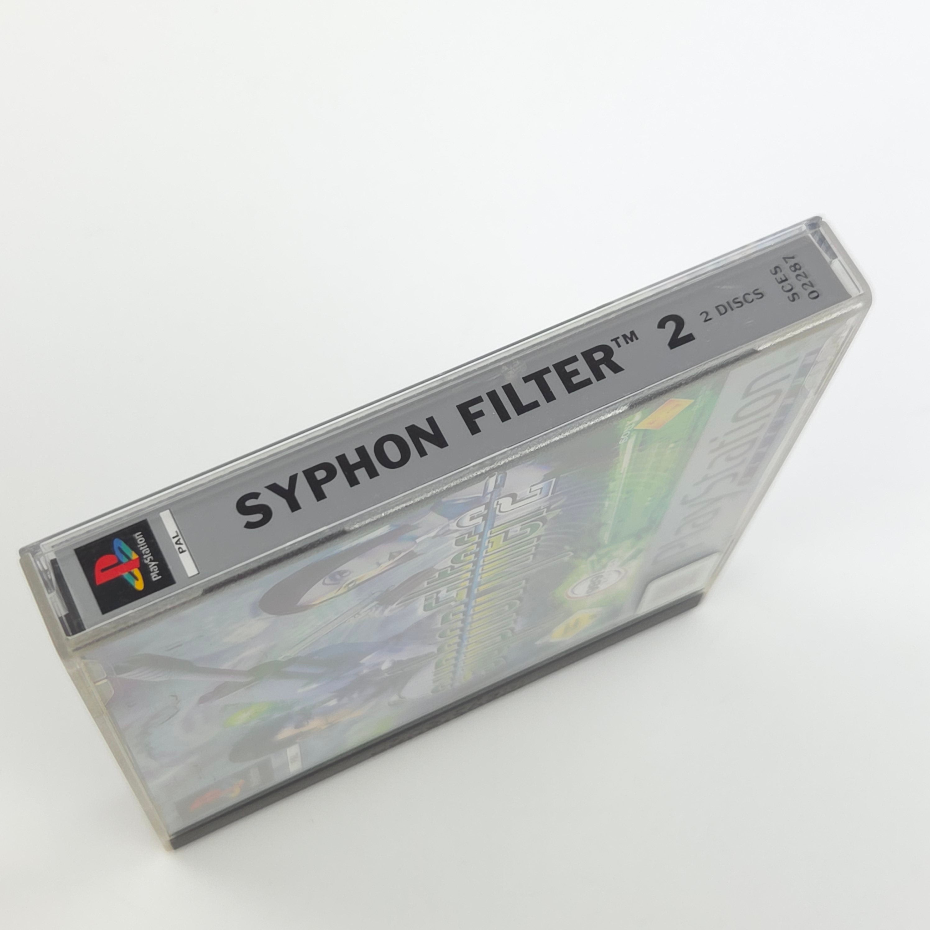 Playstation 1 Spiel – Syphon Filter 2 PS1 PAL OVP